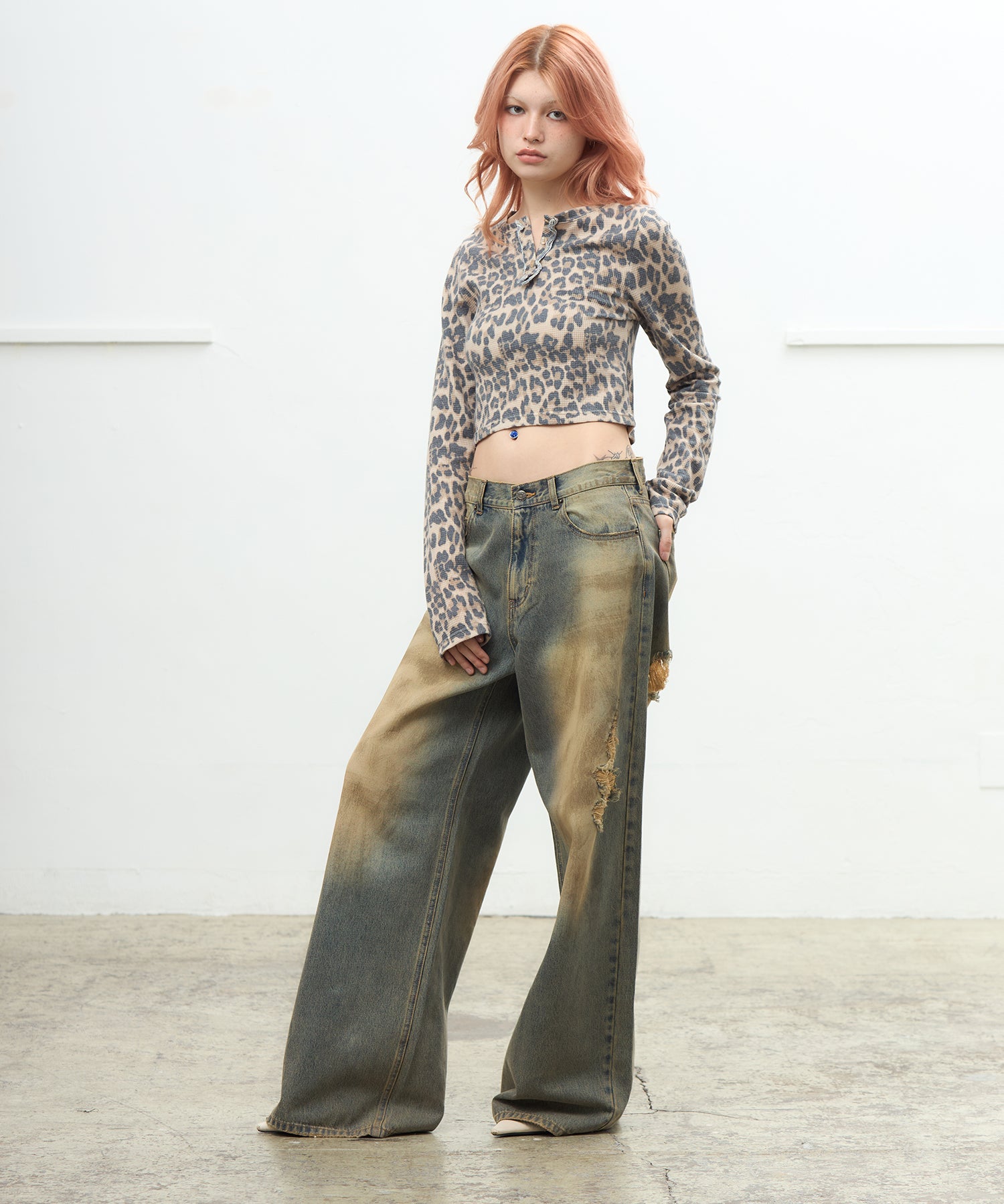 MODEL:170cm/COLOR:MIX②/SIZE:F