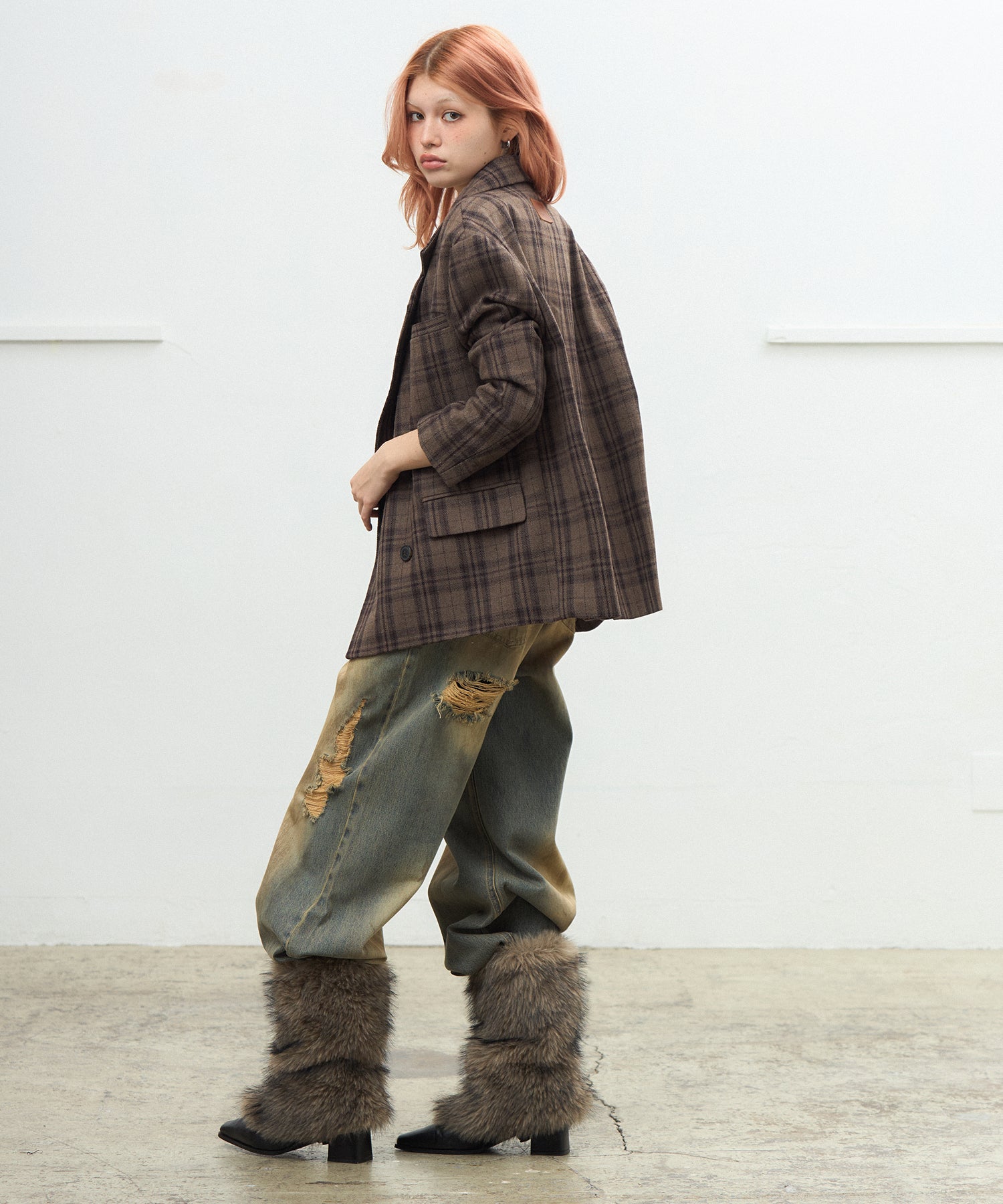 MODEL:170cm/COLOR:BEIGE/SIZE:M