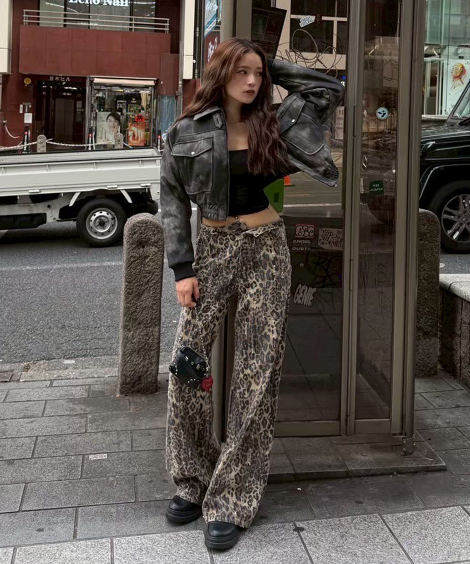 STAFF:170cm/COLOR:BROWN/SIZE:M