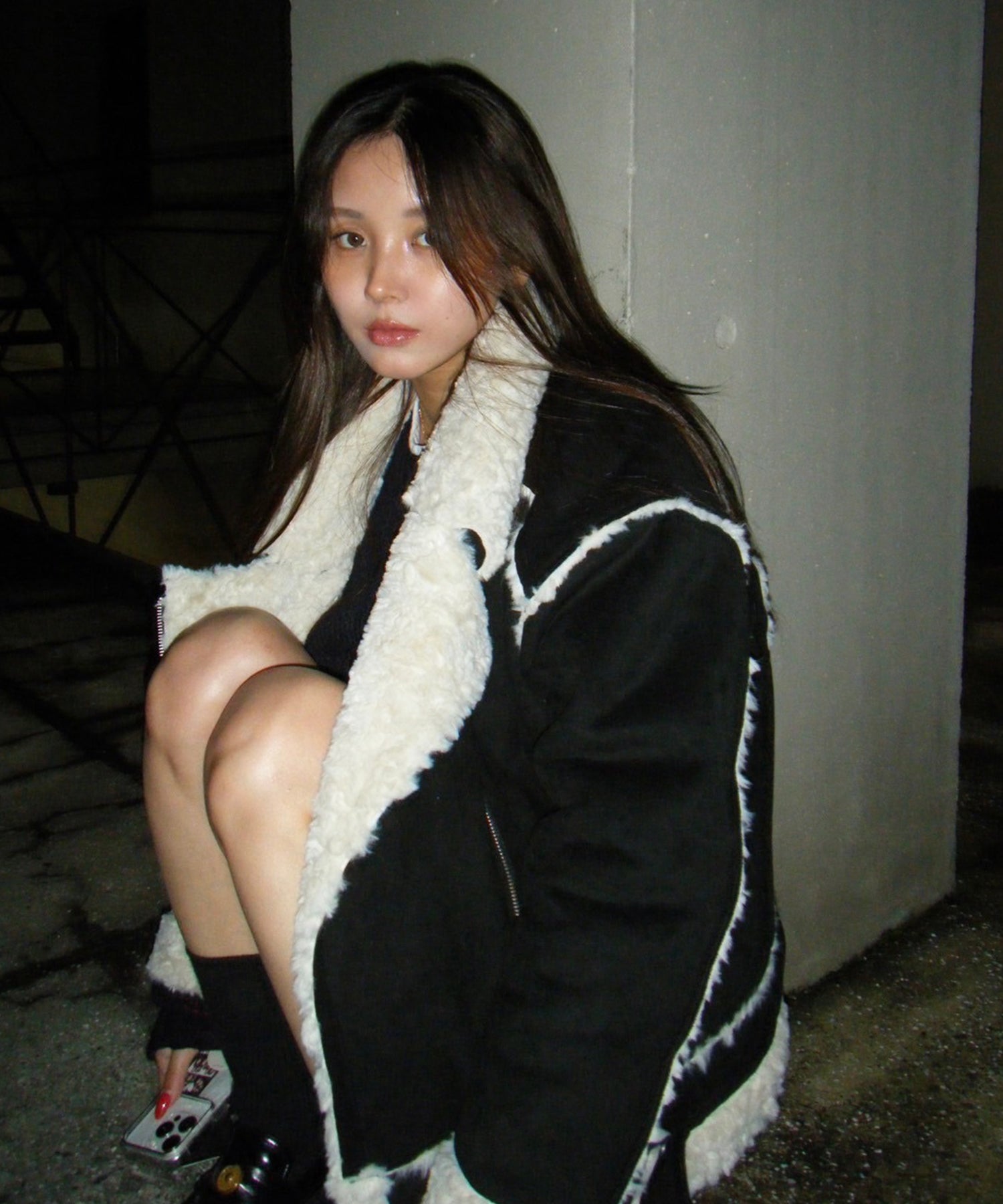 DIRECTOR:161cm/COLOR:BLACK/SIZE:F