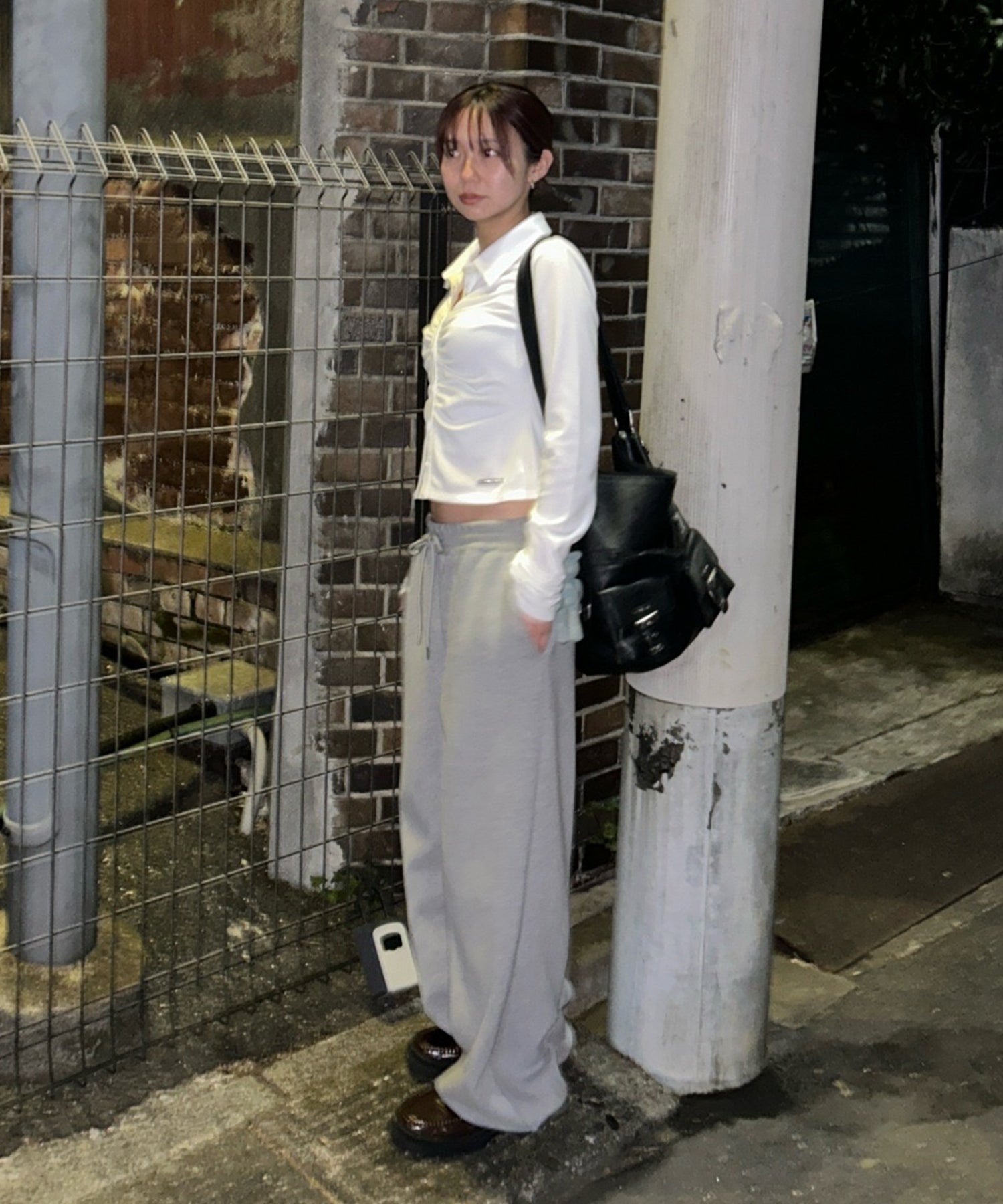 STAFF:159cm/COLOR:GRAY/SIZE:F