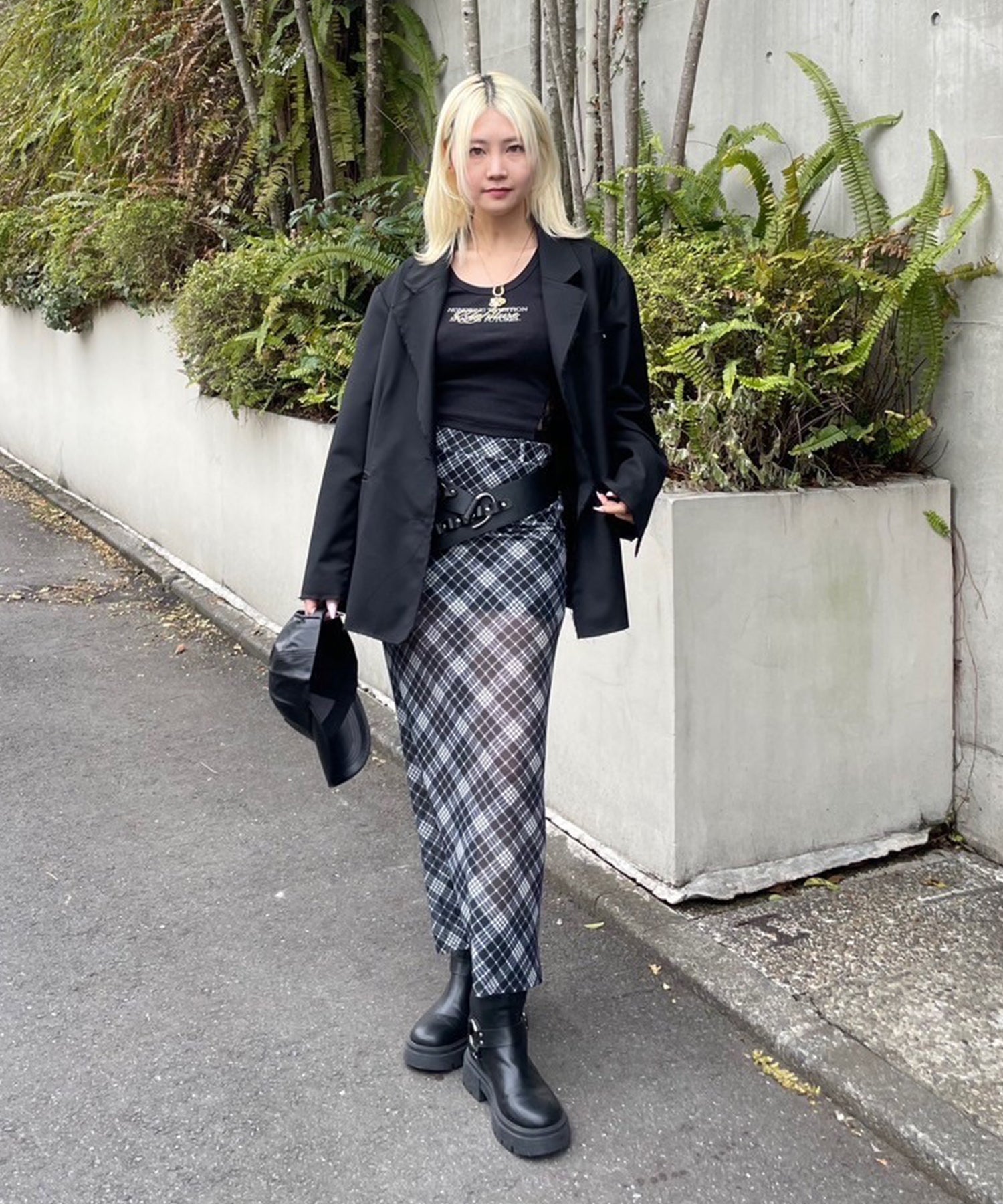 STAFF:162cm/COLOR:BLACK/SIZE:F