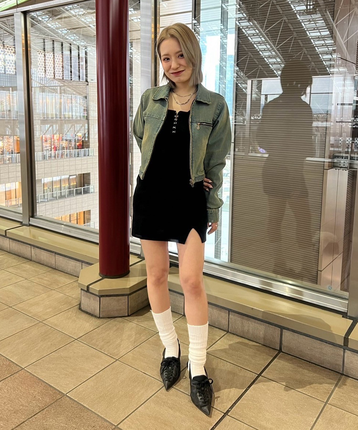 STAFF:151cm/COLOR:BLUE/SIZE:F