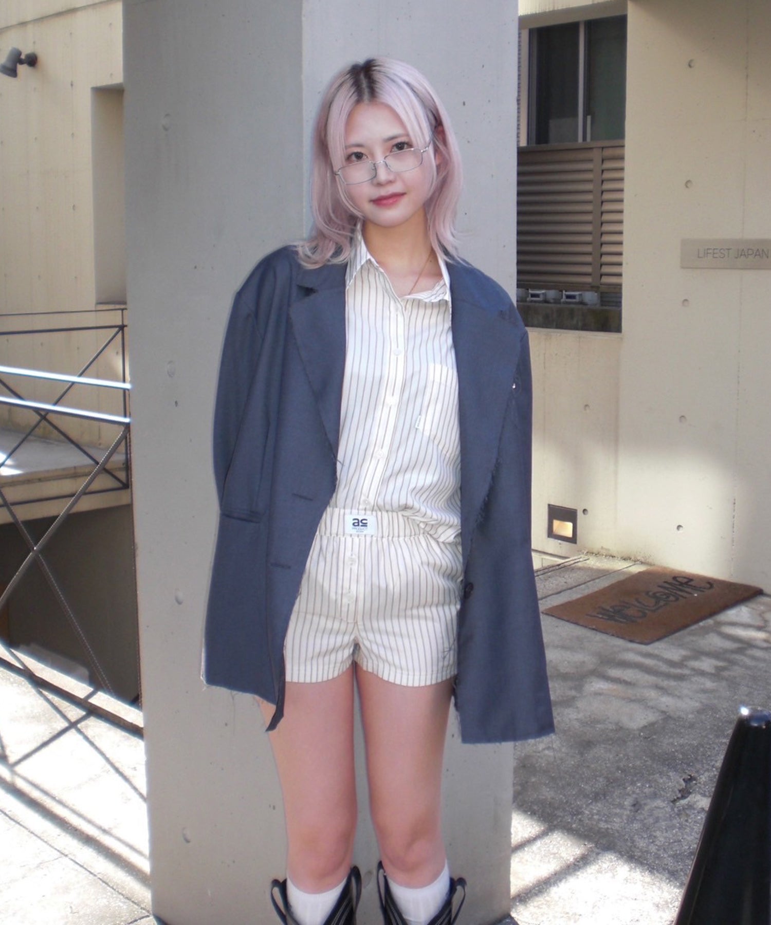 STAFF:162cm/COLOR:GRAY/SIZE:F