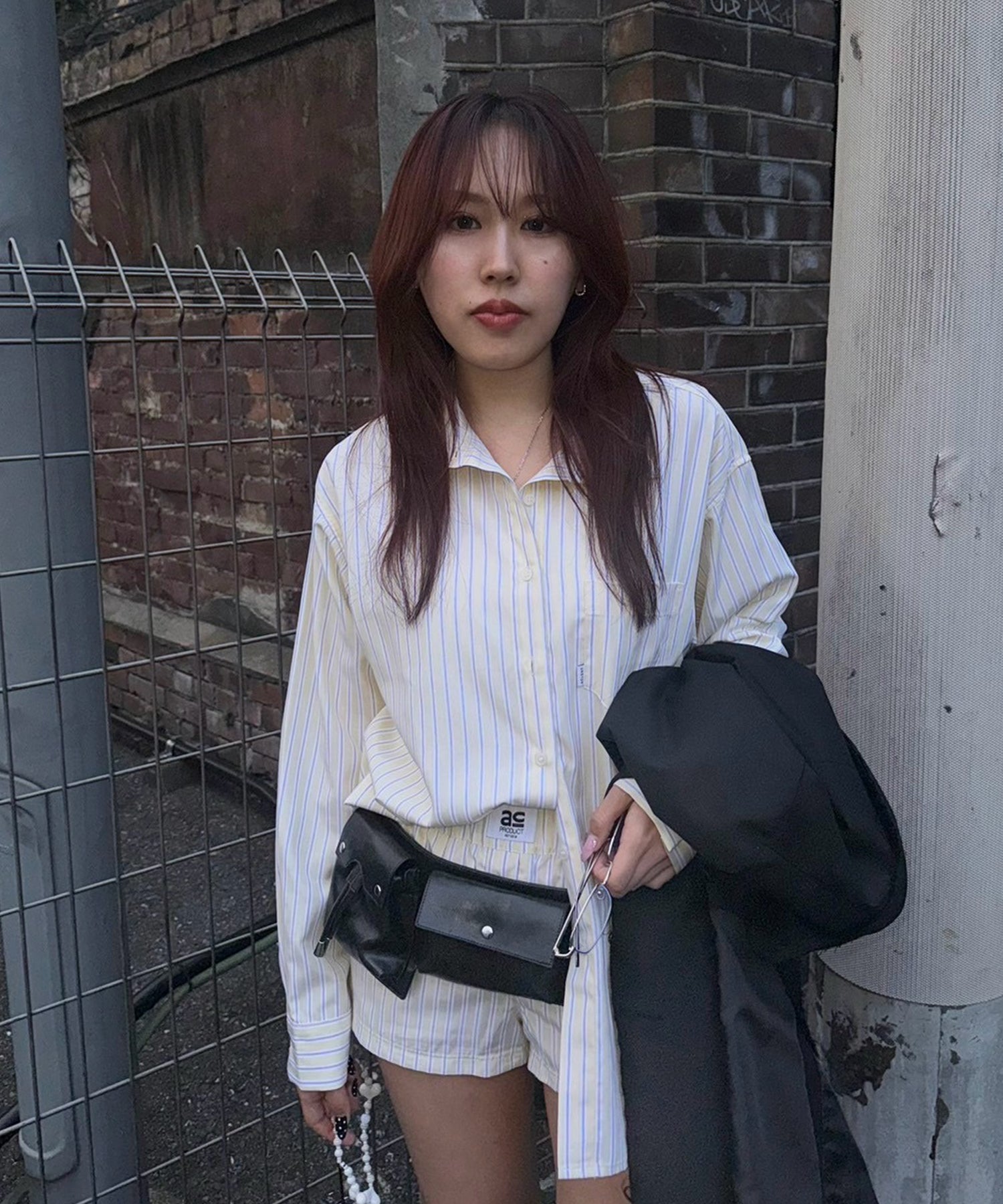 STAFF:158cm/COLOR:LIGHT YELLOW/SIZE:F