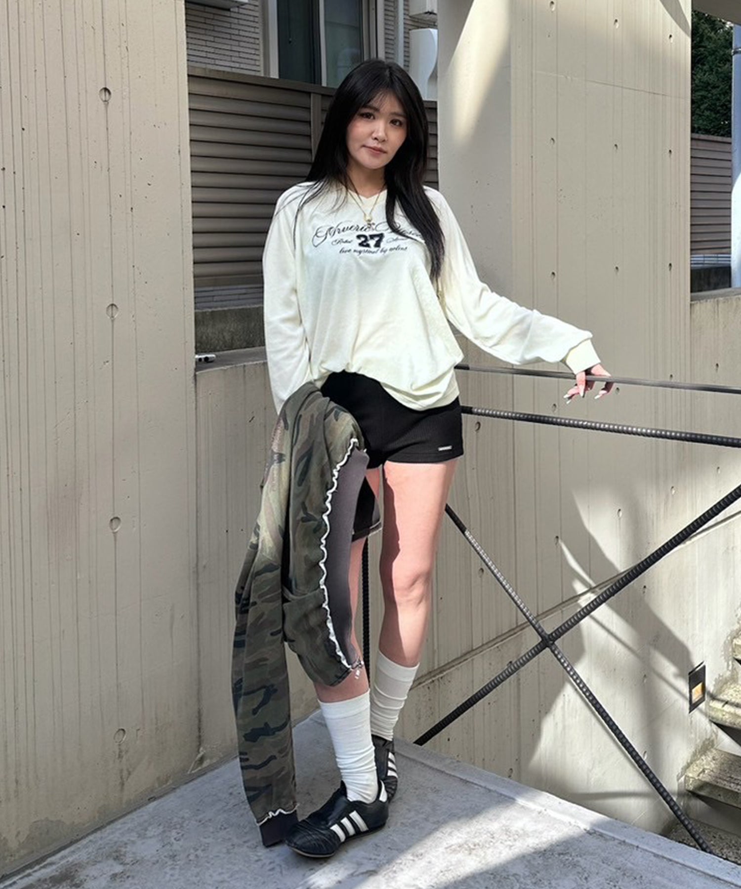 STAFF:164cm/COLOR:IVORY/SIZE:F