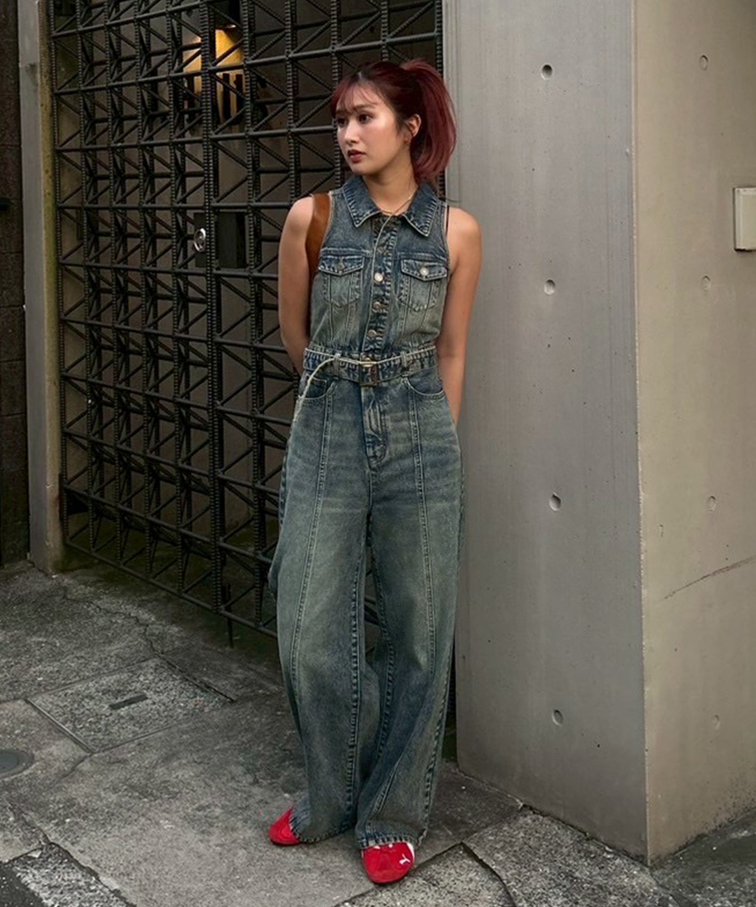 STAFF:163cm/COLOR:BLUE/SIZE:S