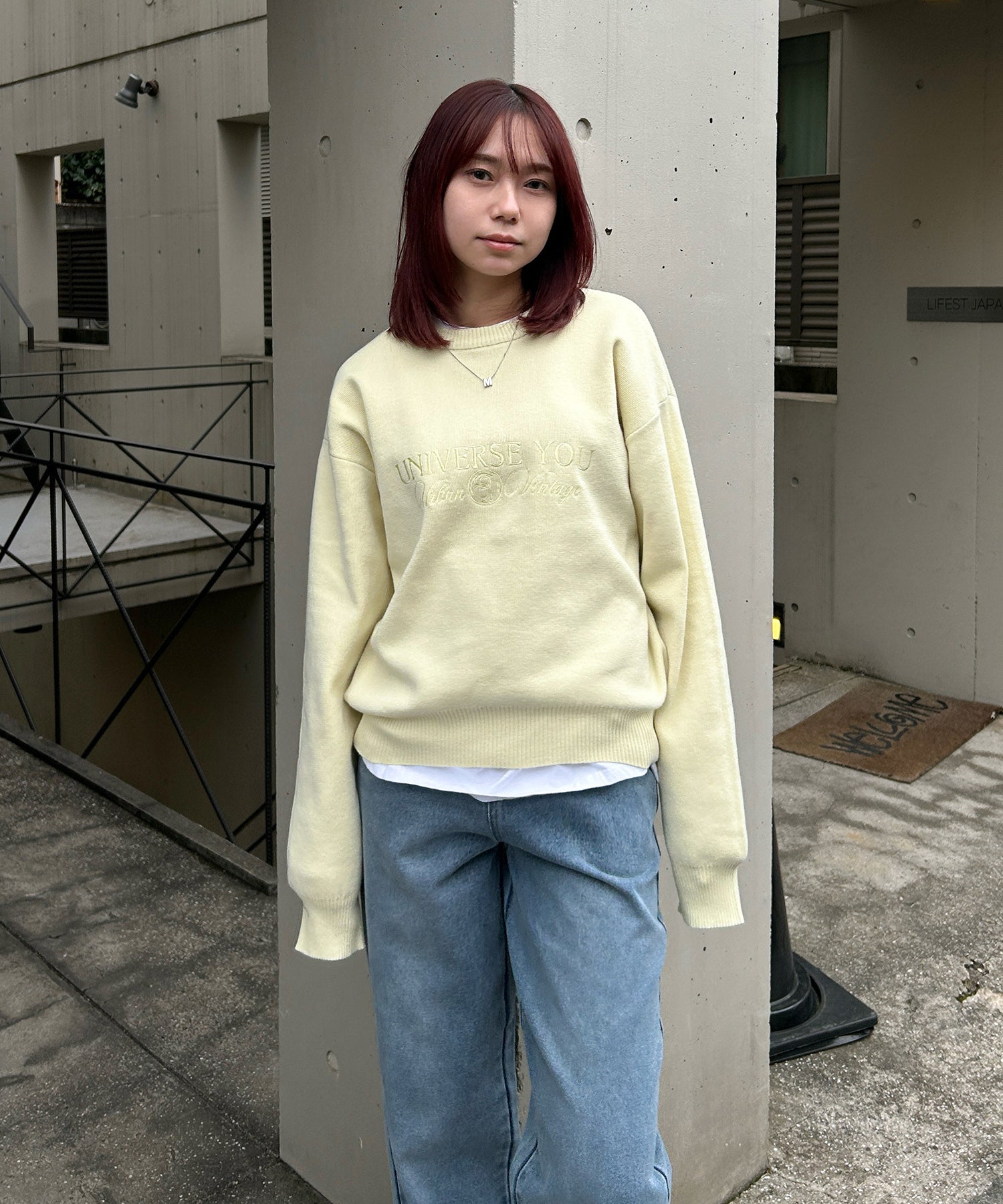 STAFF:159cm/COLOR:YELLOW/SIZE:F