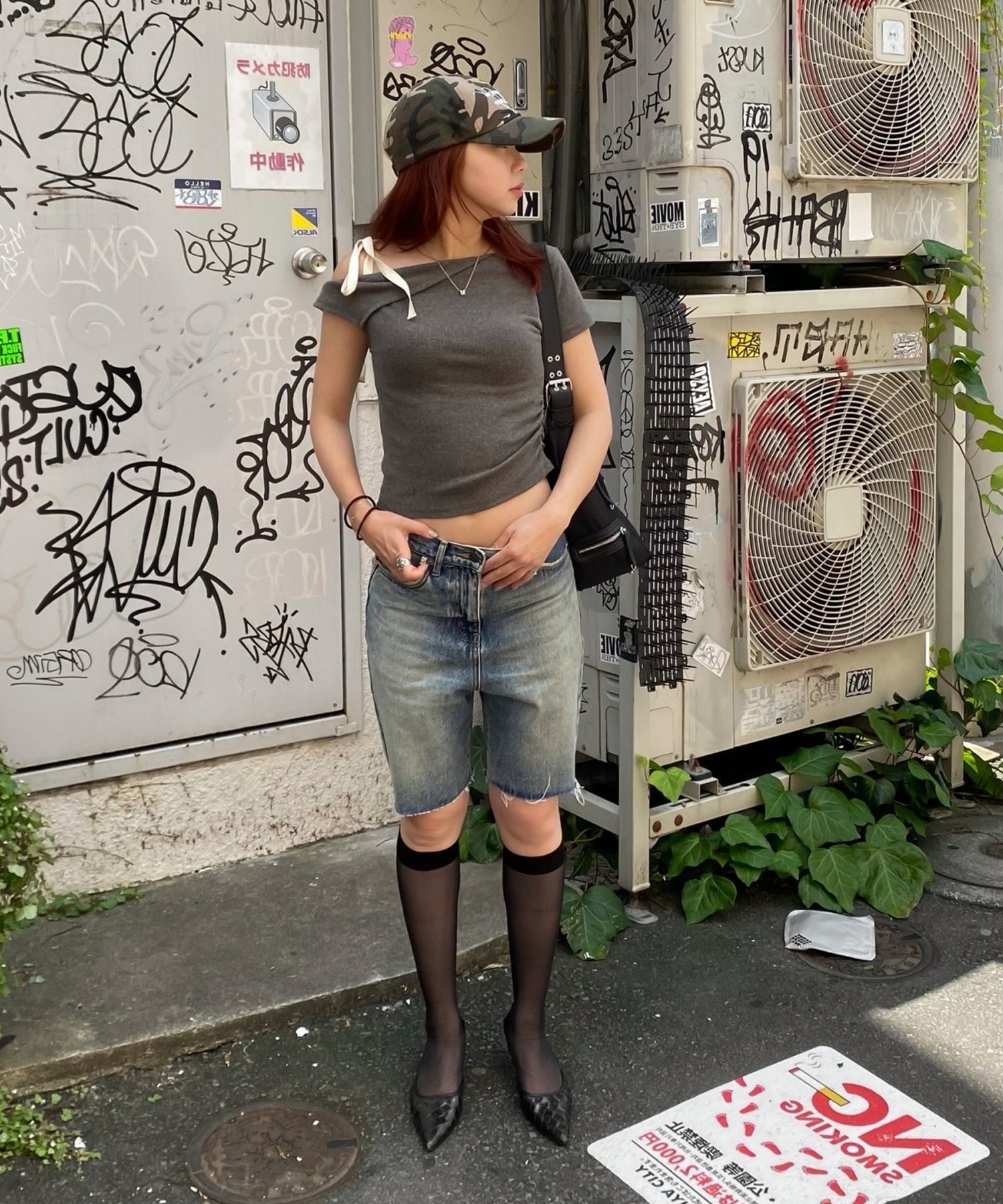 STAFF:159cm/COLOR:GRAY/SIZE:F