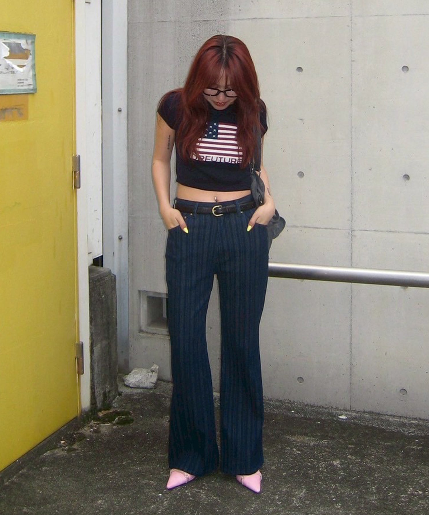 STAFF:158cm/COLOR:NAVY/SIZE:F