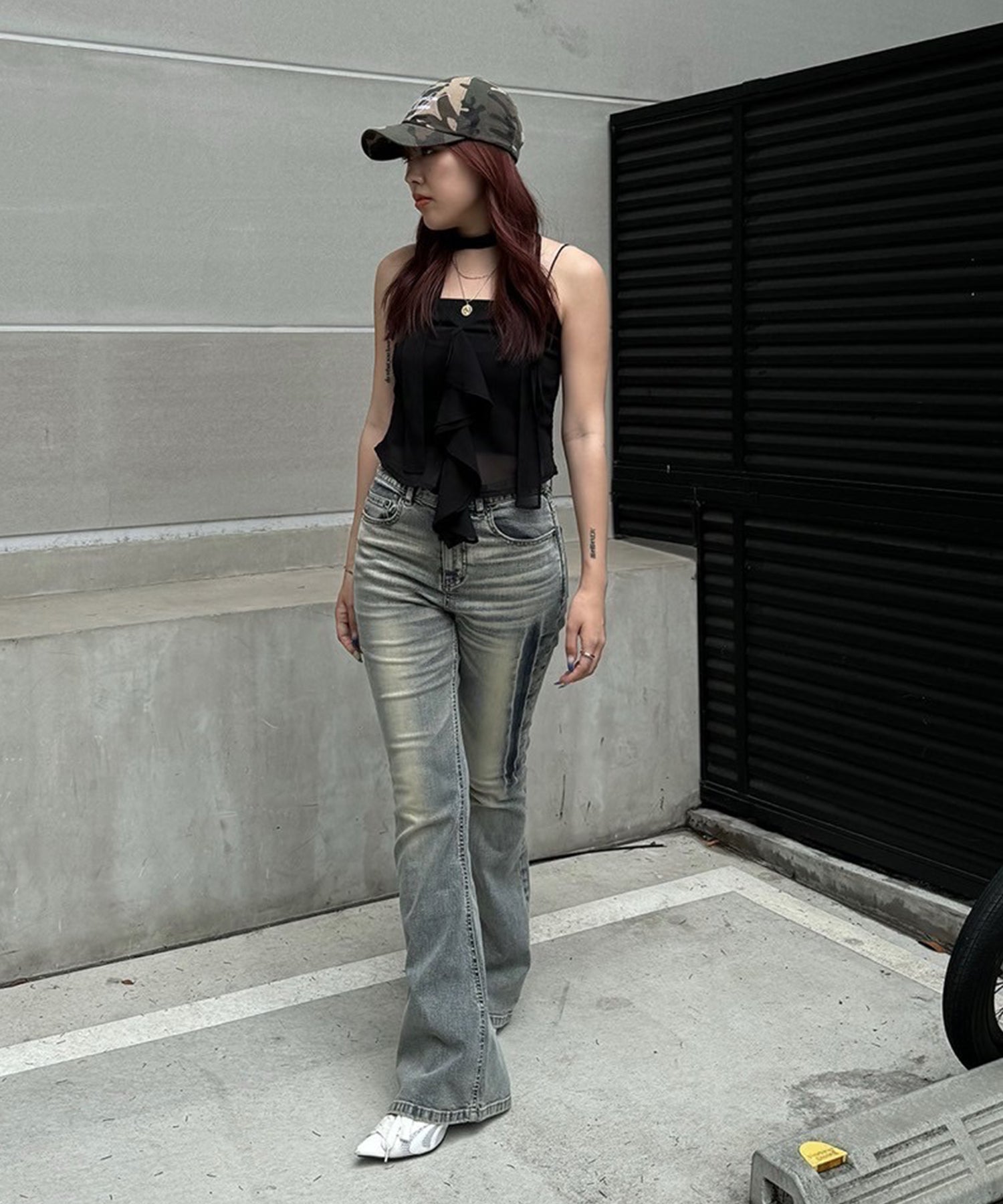 STAFF:158cm/COLOR:LIGHT BLUE/SIZE:S