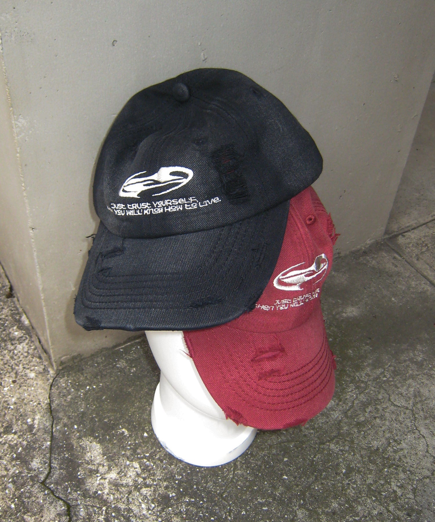 ウォッシュダメージキャップ