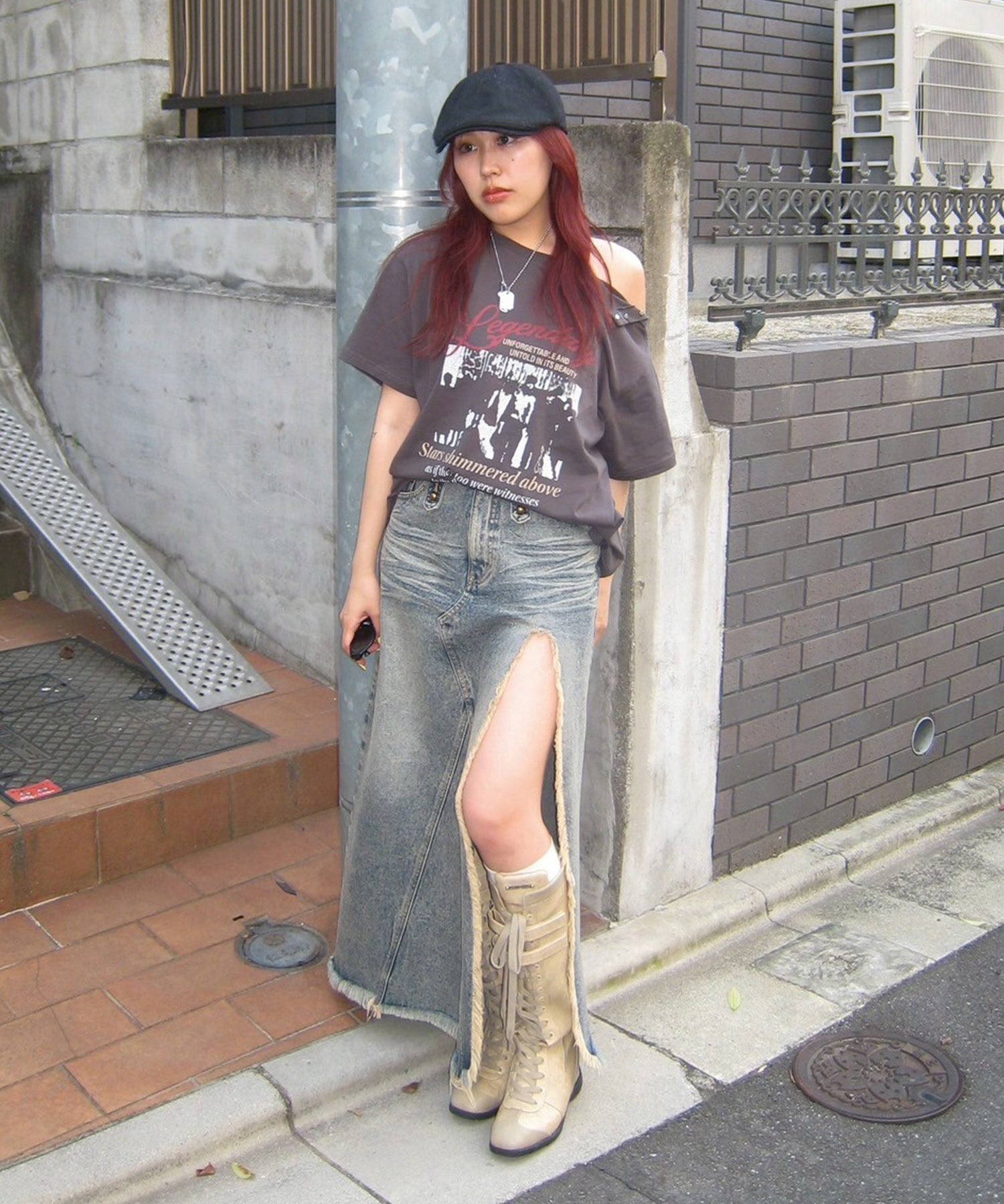 STAFF:158cm/COLOR:BEIGE/SIZE:L