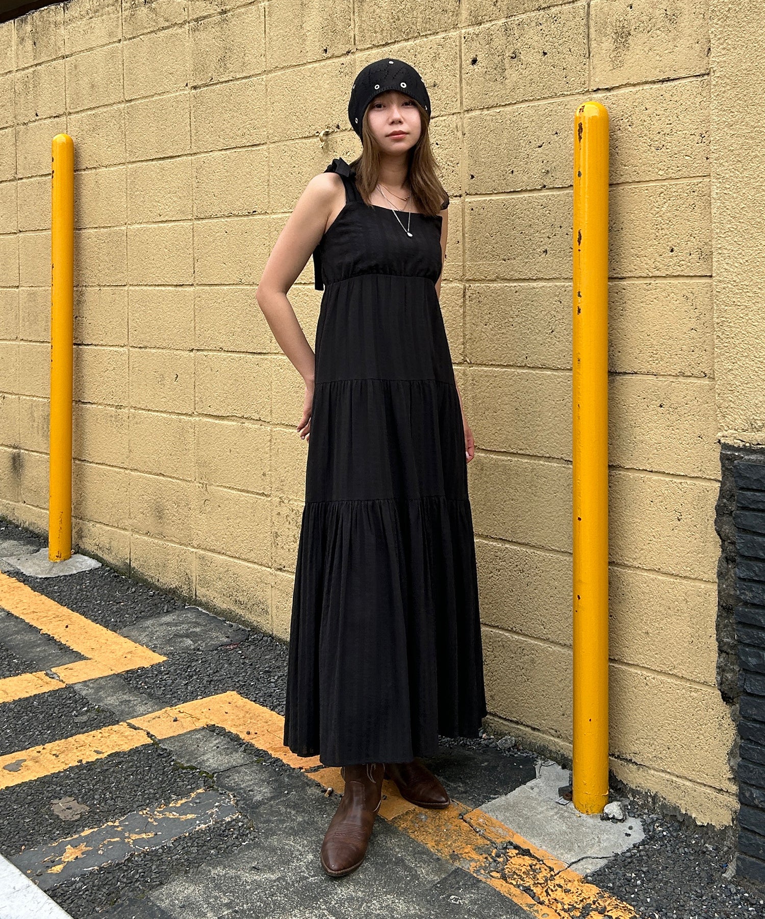 STAFF:159cm/COLOR:BLACK/SIZE:F