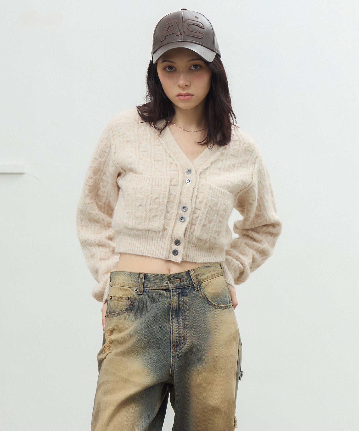 COLOR:BROWN/SIZE:F