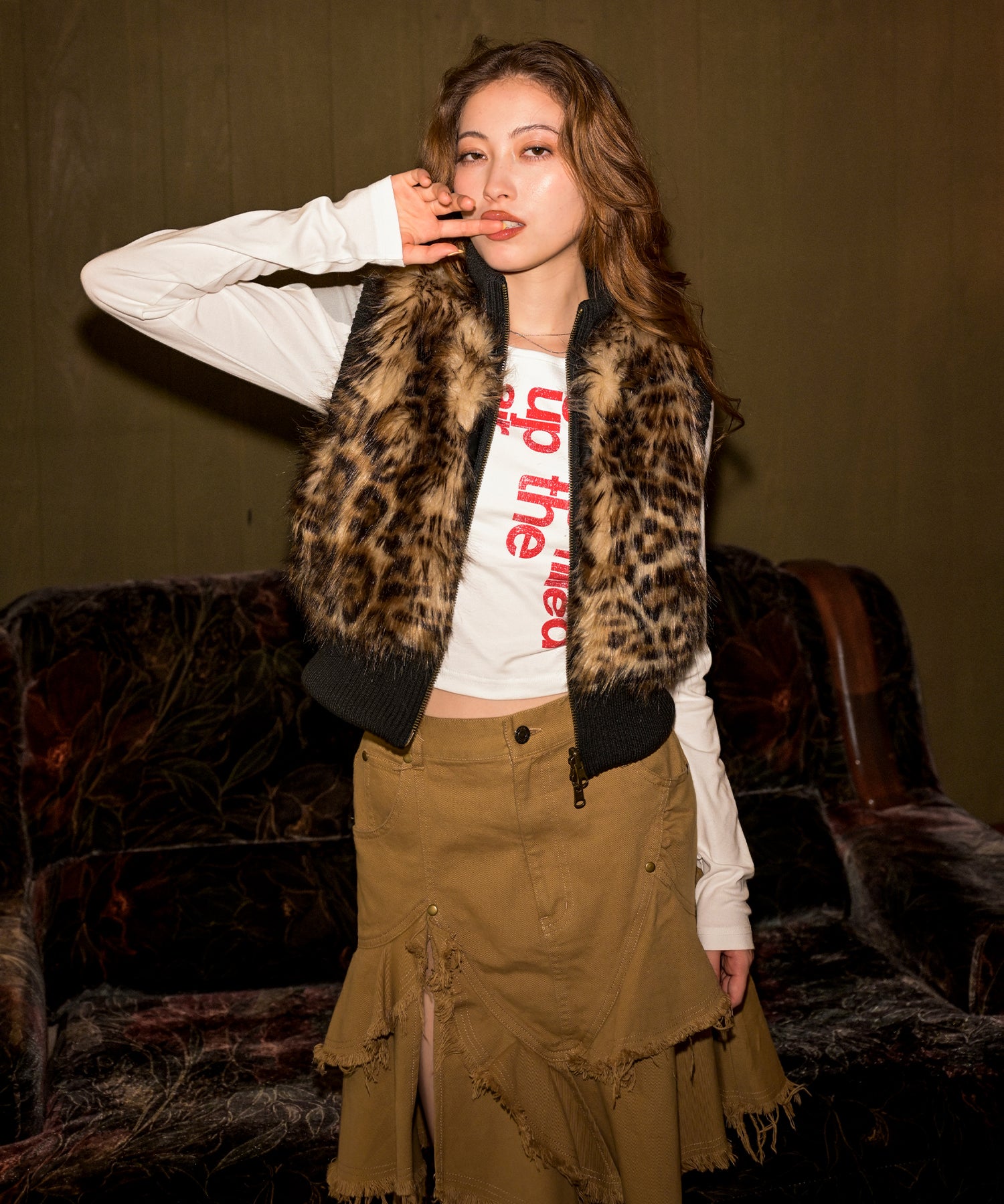 MODEL:163cm/COLOR:MIX/SIZE:F