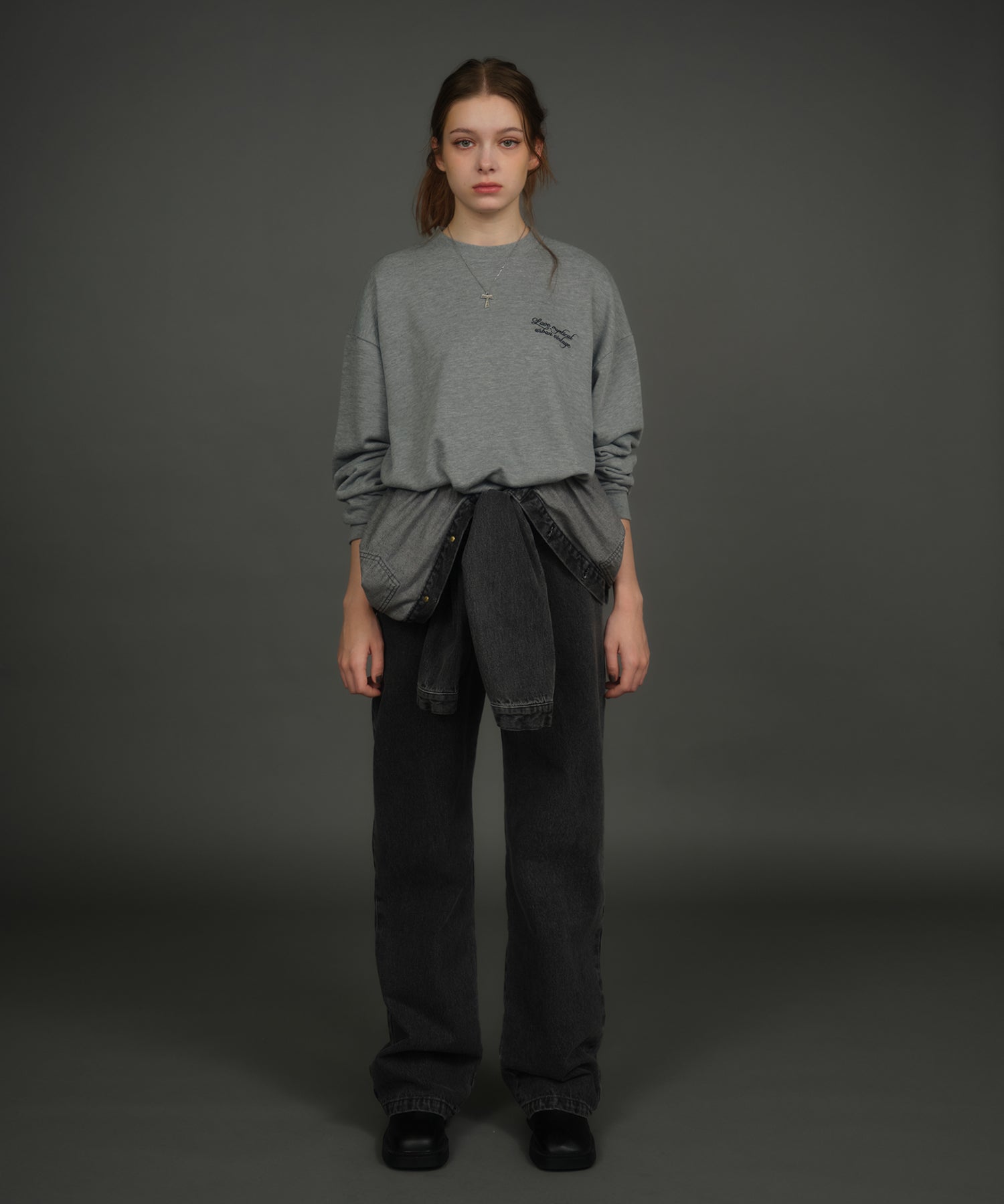 MODEL:166cm/COLOR:BLACK/SIZE:F