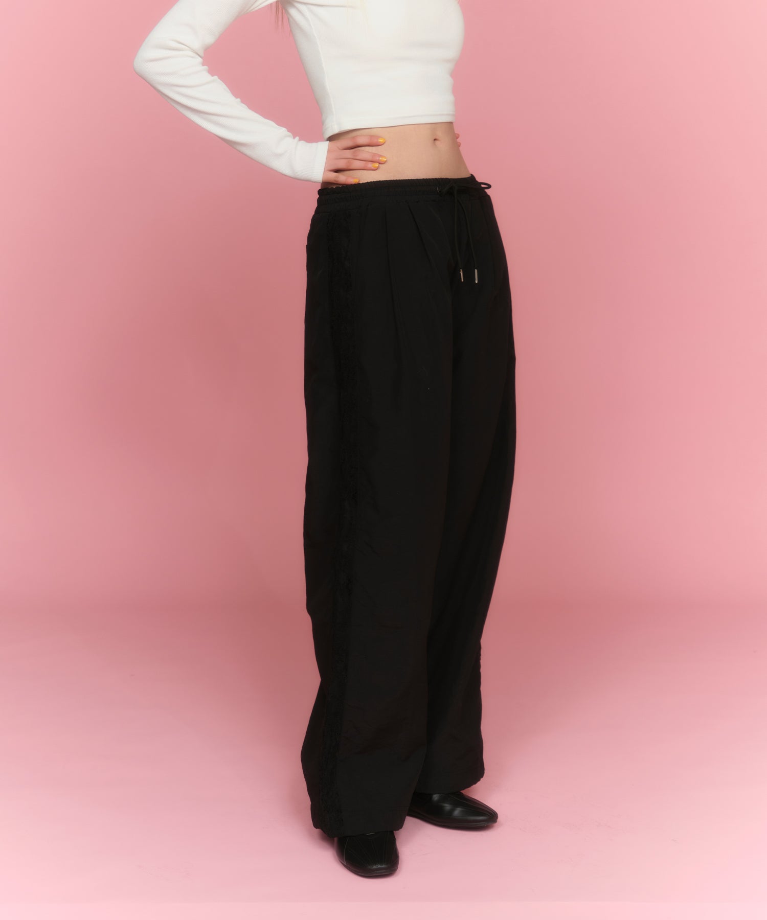 MODEL:174cm/COLOR:BLACK/SIZE:F