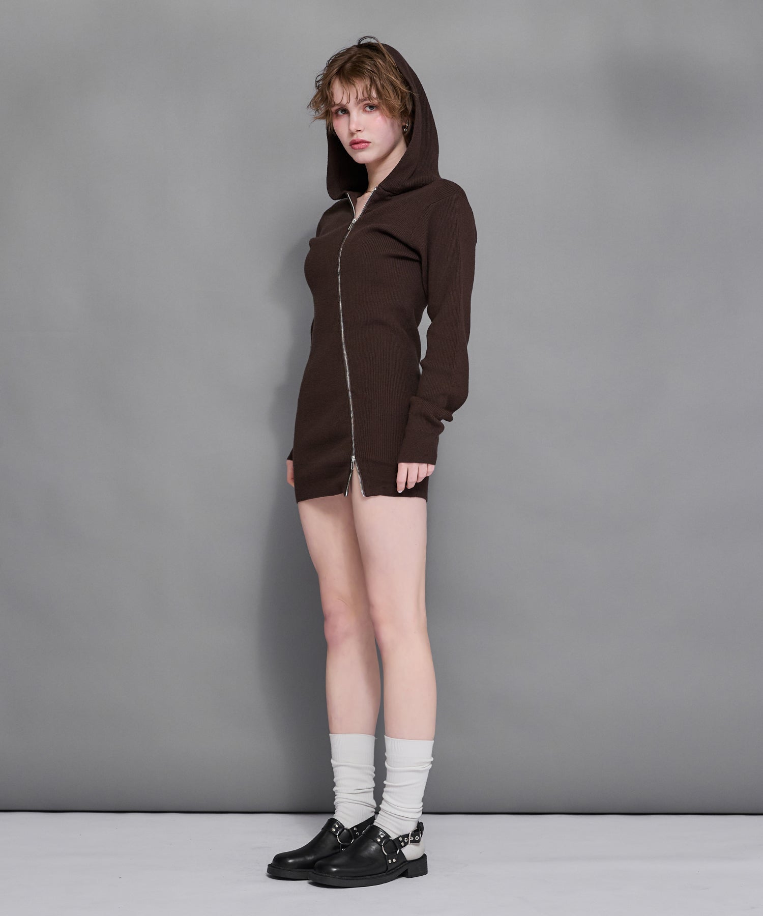 MODEL:170cm/COLOR:BLACK/SIZE:L