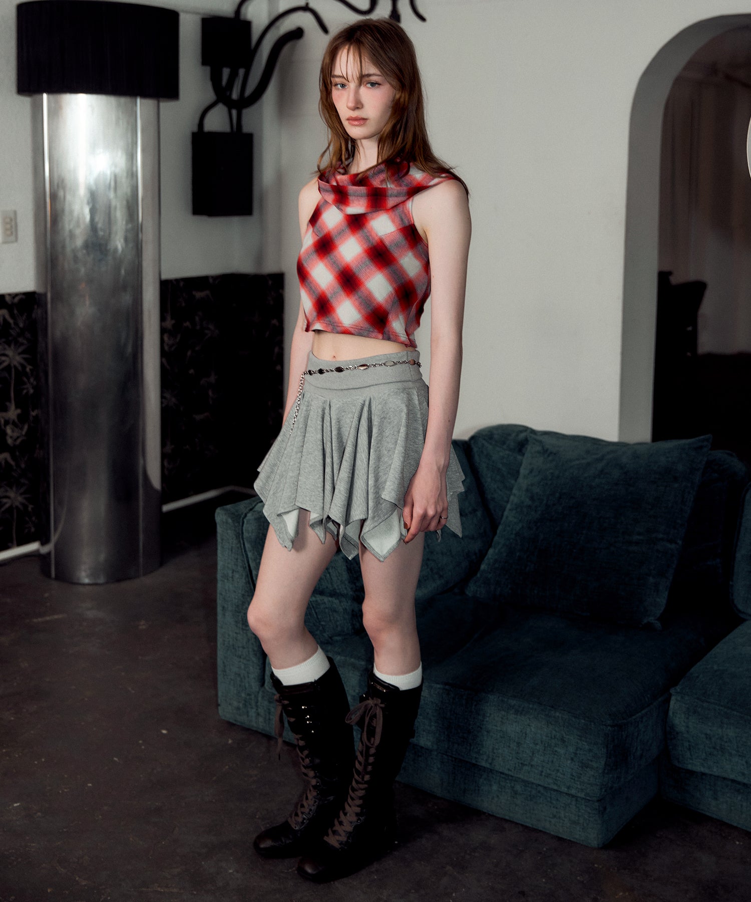 MODEL:174cm/COLOR:MIX(店舗限定カラー)/SIZE:F