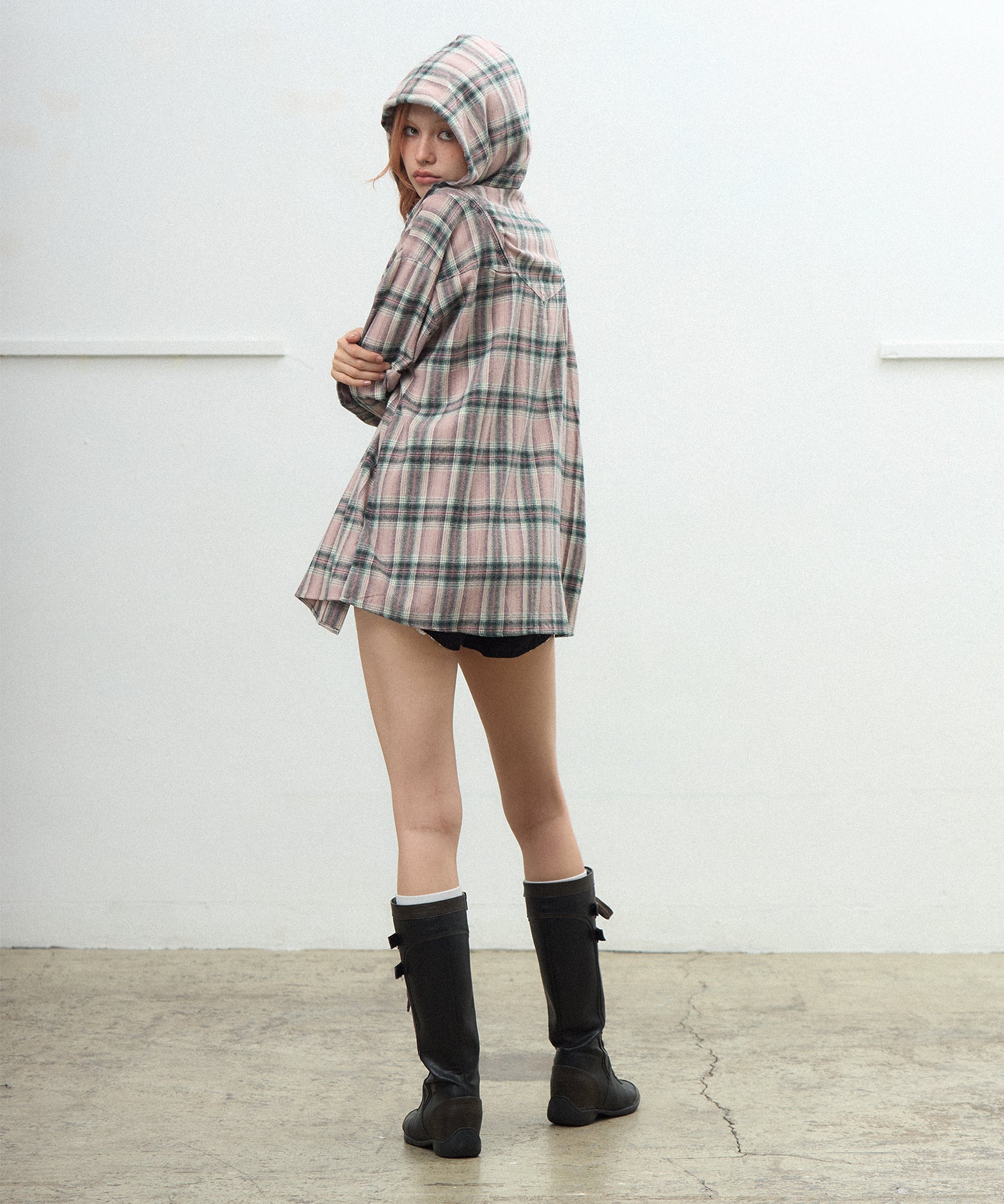 MODEL:170cm/COLOR:PINK/SIZE:F