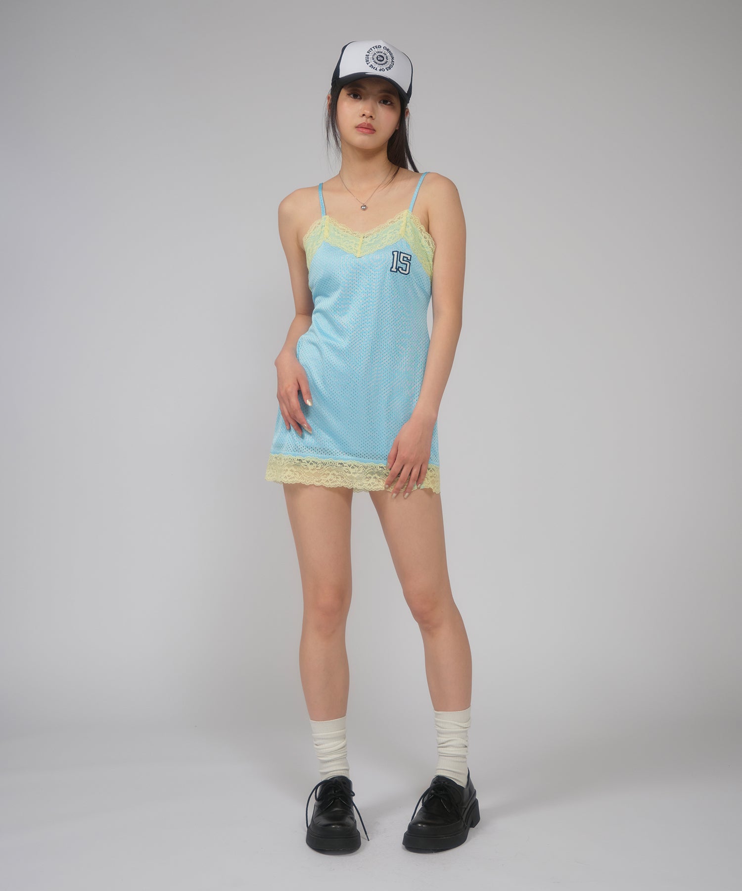 MODEL:168cm/COLOR:BLUE