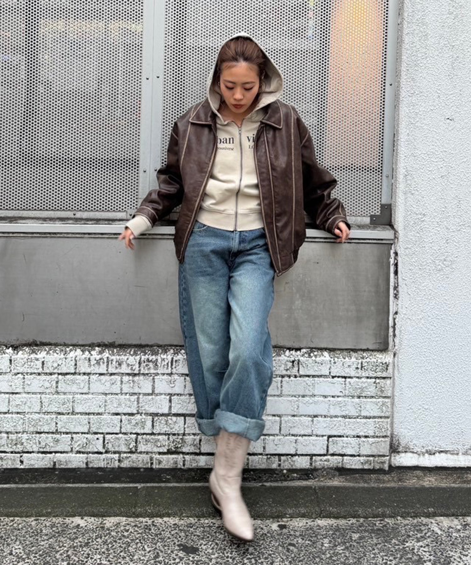 STAFF:160cm/COLOR:BROWN/SIZE:F