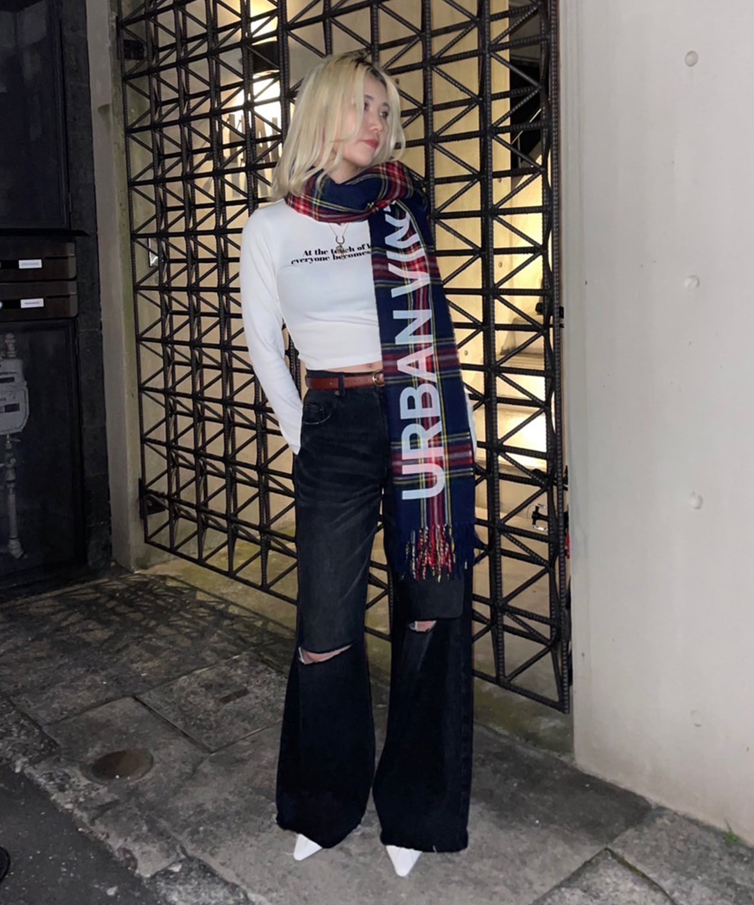 STAFF:162cm/COLOR:WHITE/SIZE:F