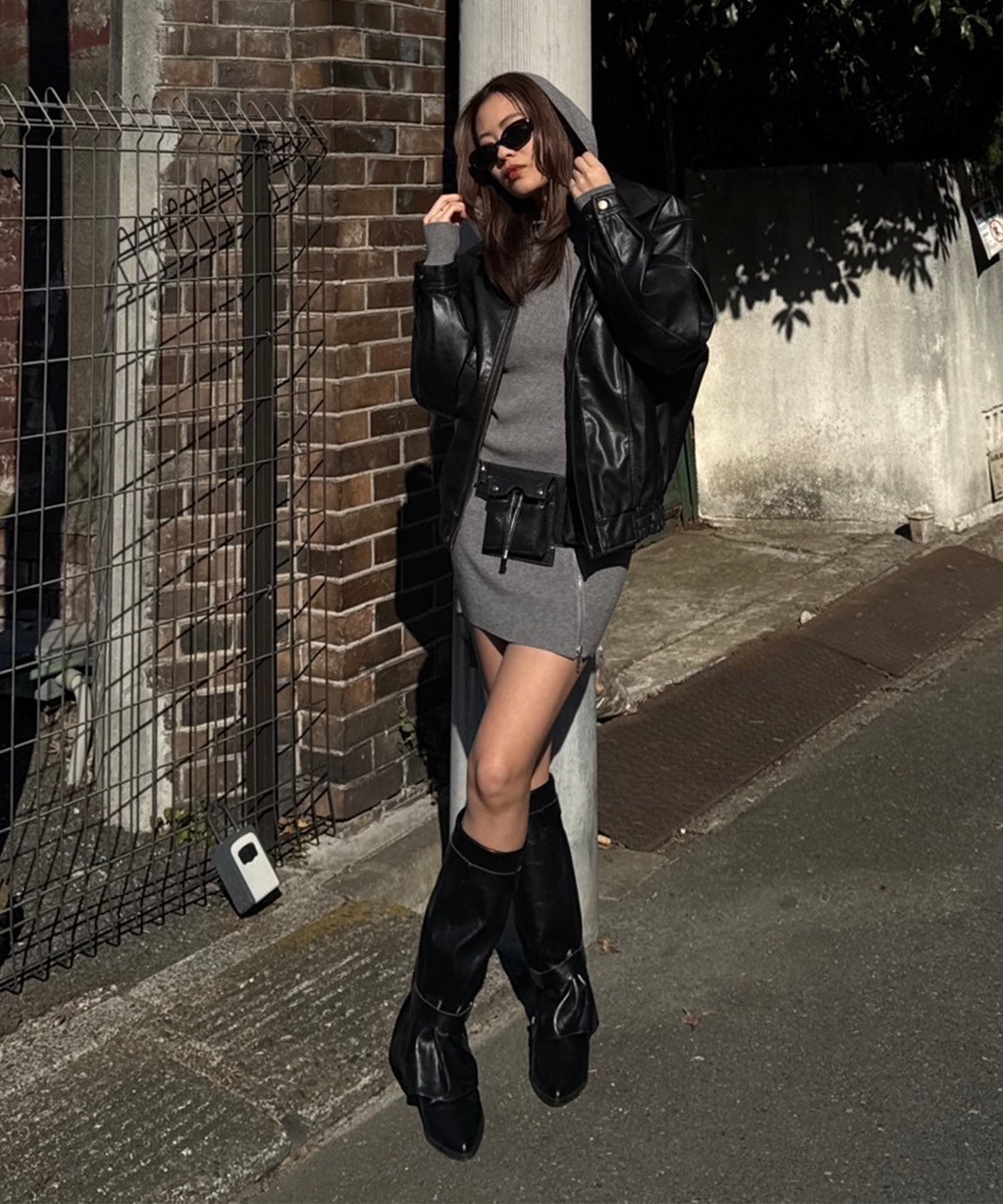 STAFF:160cm/COLOR:GRAY/SIZE:F