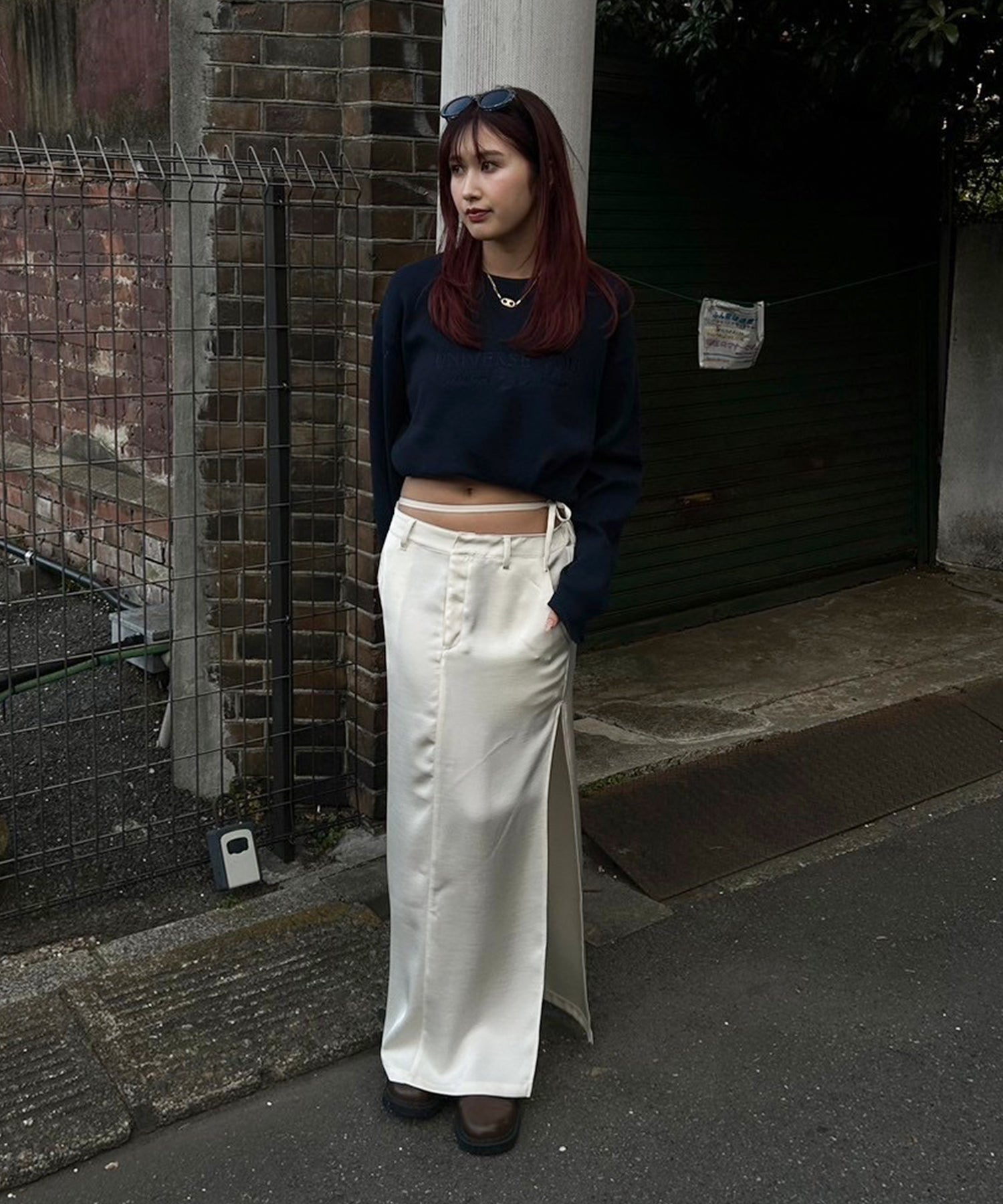 STAFF:163cm/COLOR:IVORY/SIZE:F