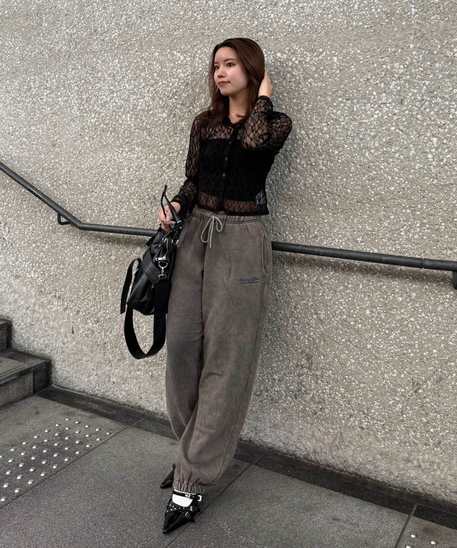 STAFF:163cm/COLOR:BLACK/SIZE:F