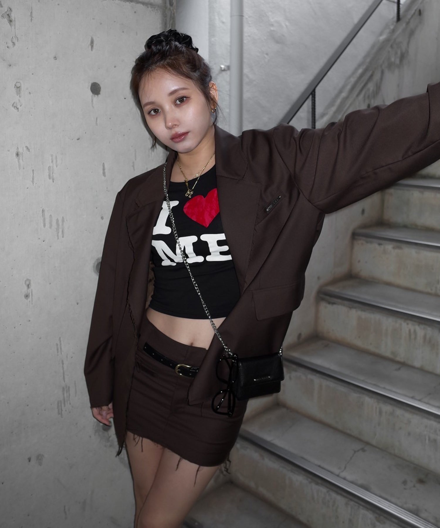 DIRECTOR:161cm/COLOR:BROWN/SIZE:F