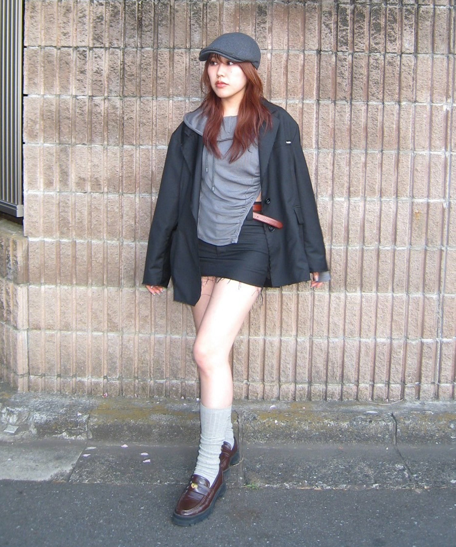 STAFF:158cm/COLOR:BLACK/SIZE:F