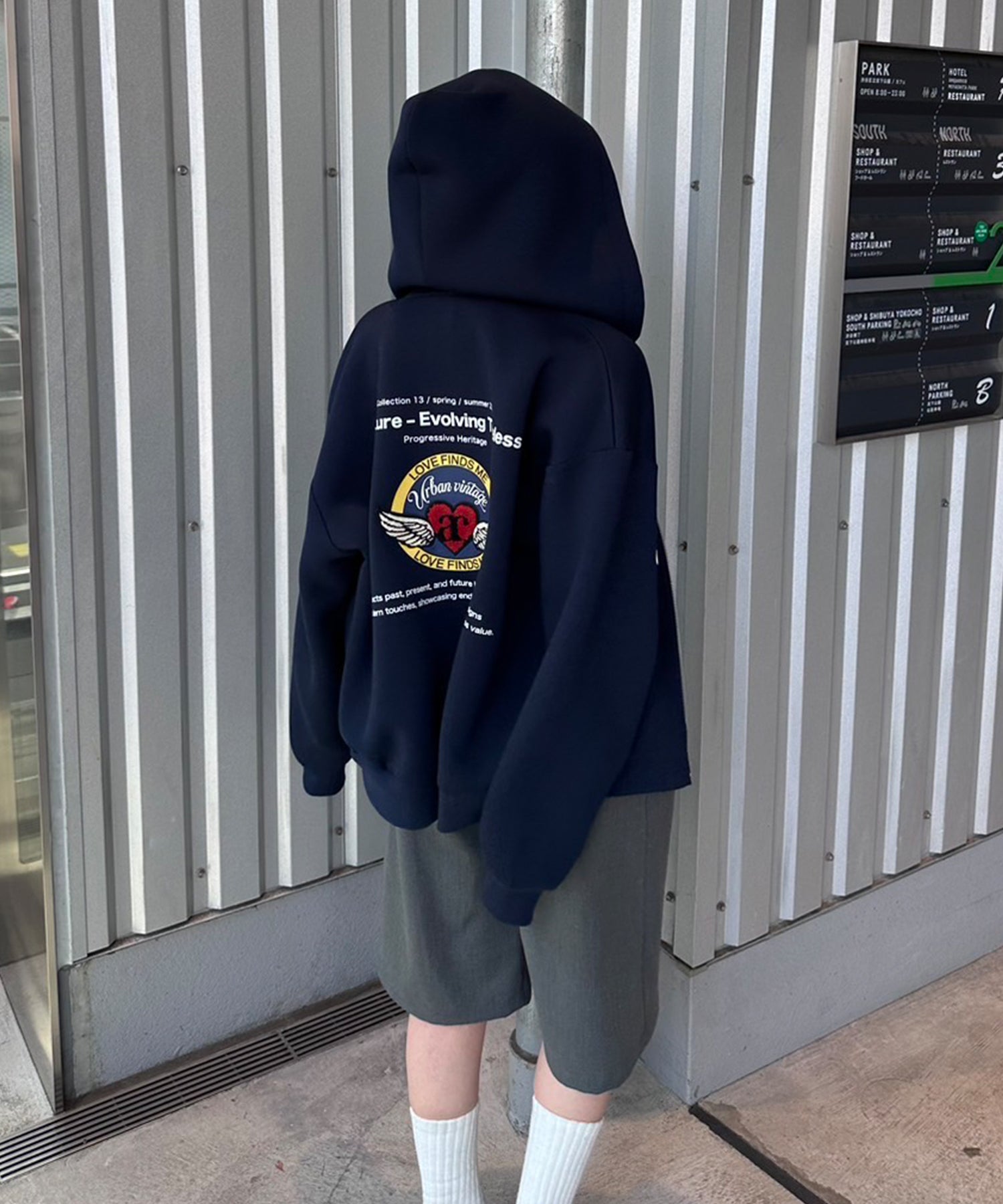 STAFF:164cm/COLOR:NAVY/SIZE:F