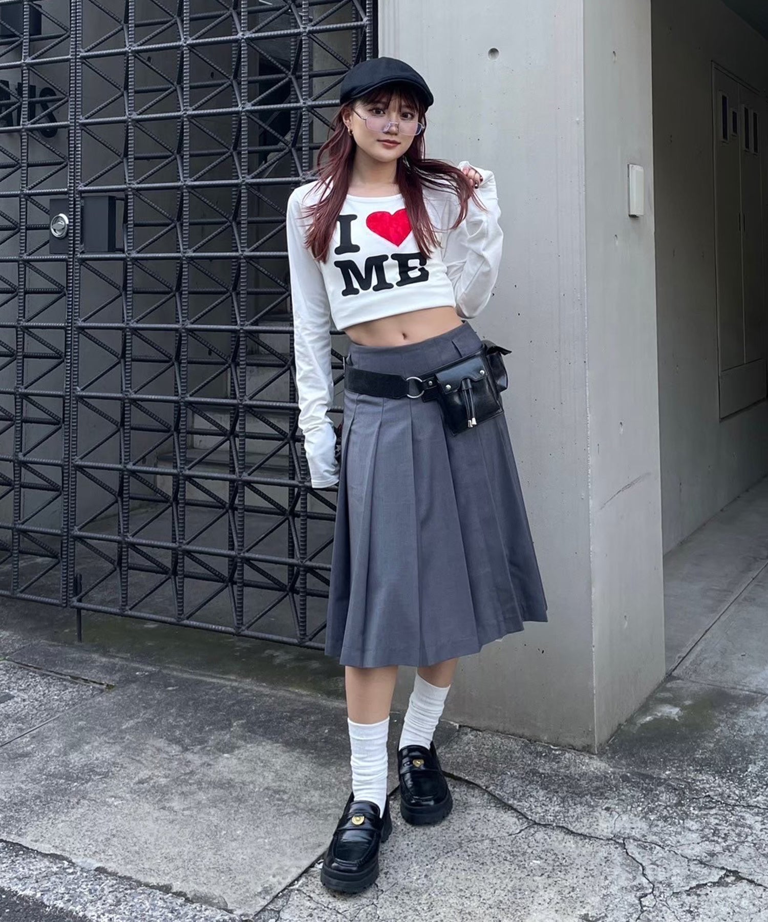 STAFF:153cm/COLOR:GRAY/SIZE:F