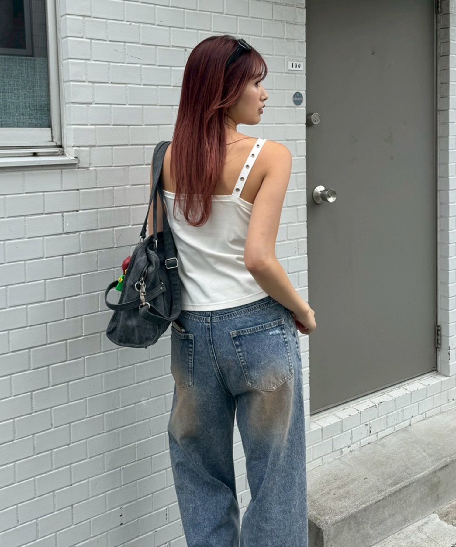 STAFF:163cm/COLOR:WHITE/SIZE:F