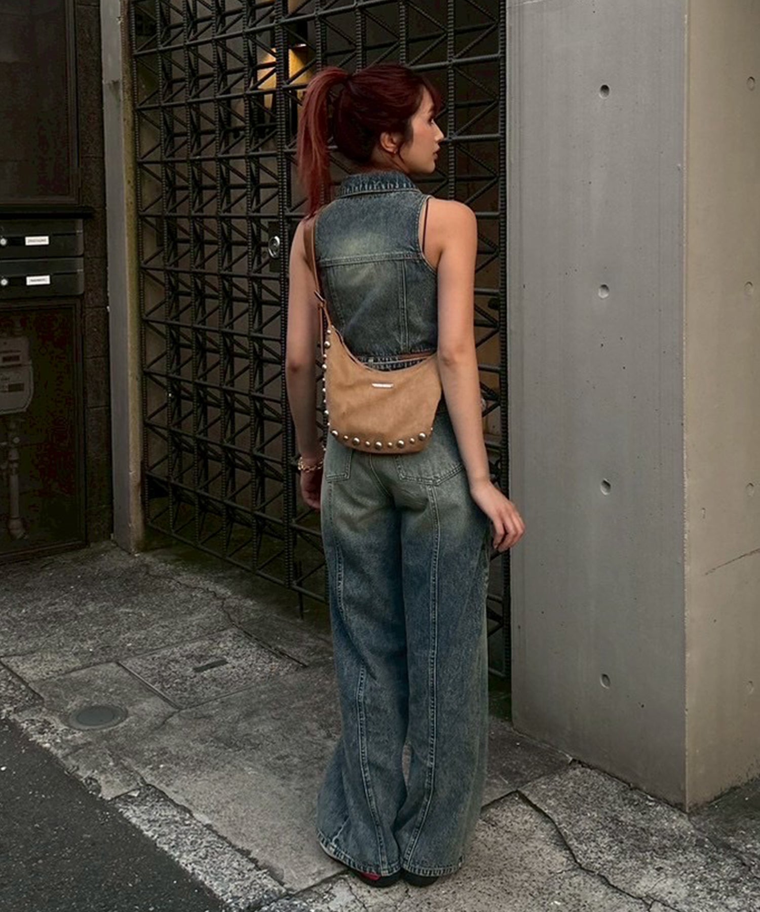 STAFF:163cm/COLOR:BLUE/SIZE:S