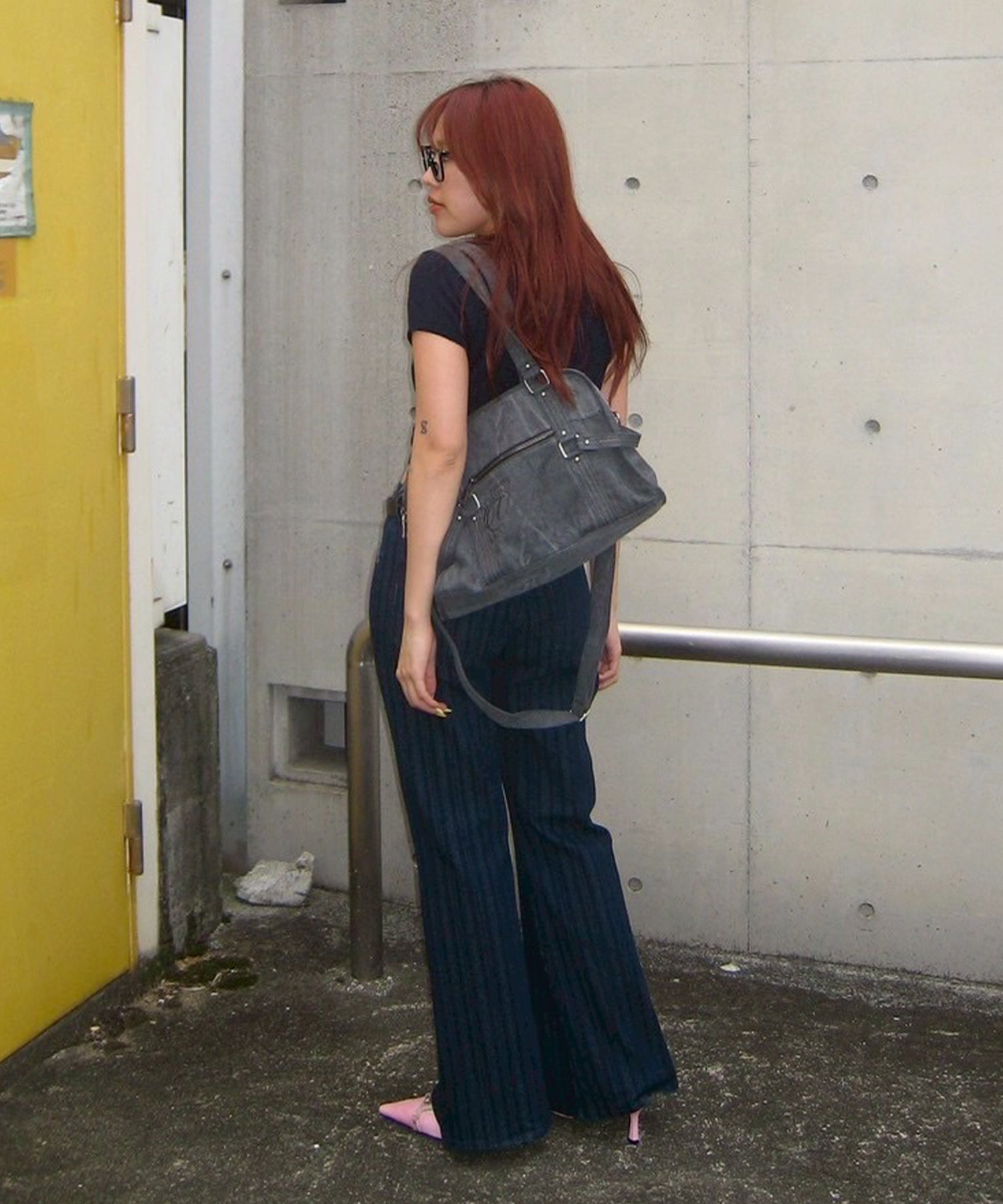 STAFF:158cm/COLOR:PINK/SIZE:L