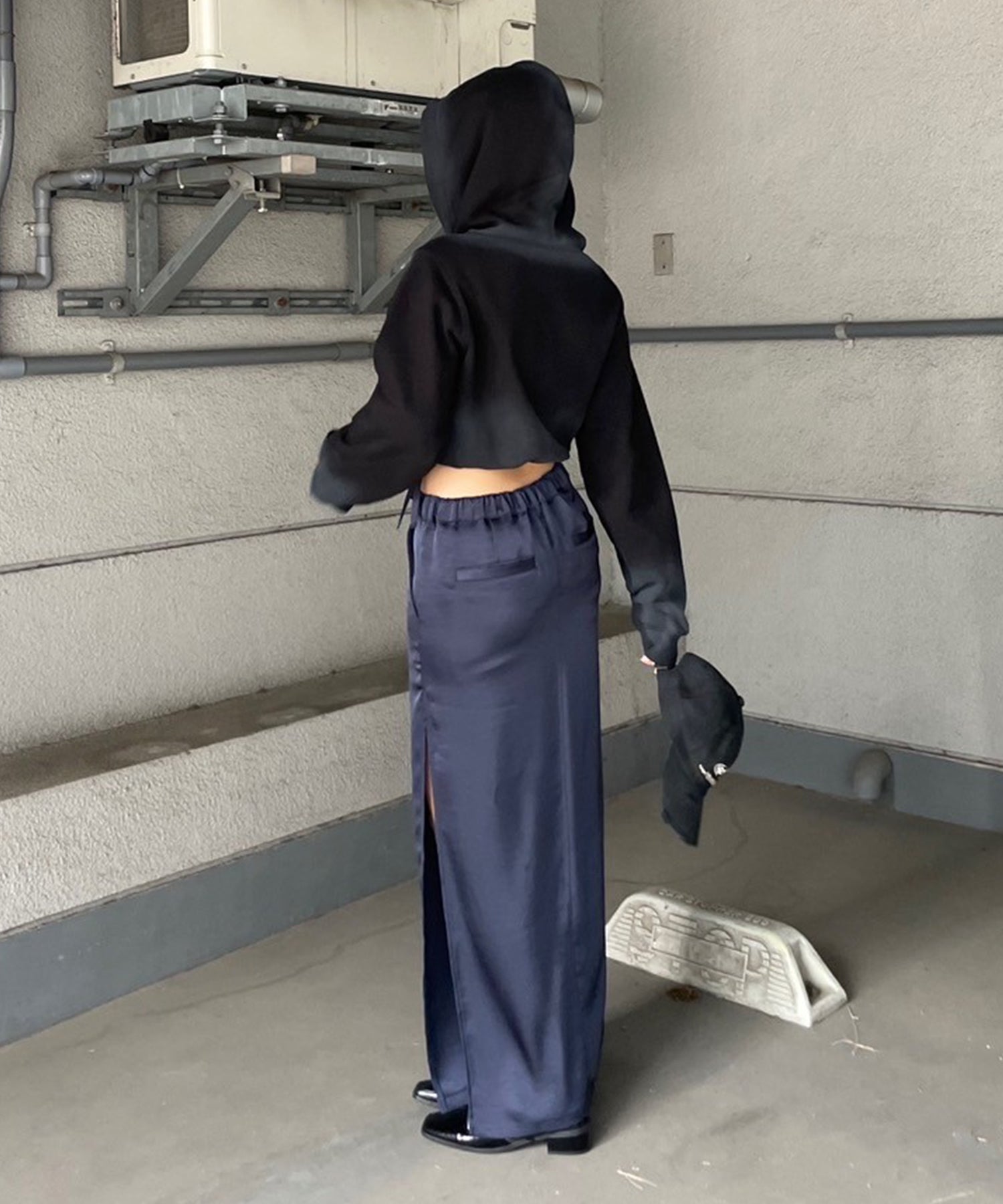 STAFF:162cm/COLOR:NAVY/SIZE:F