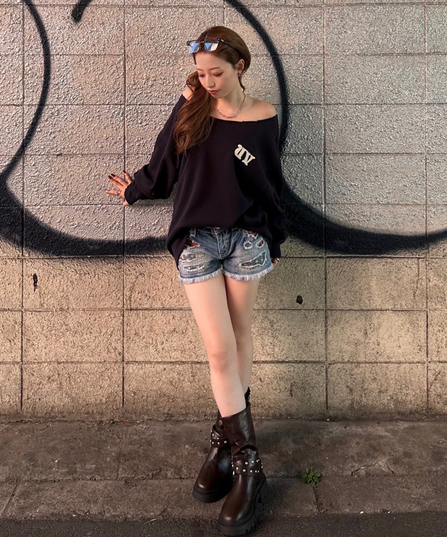 STAFF:153cm/COLOR:NAVY/SIZE:F