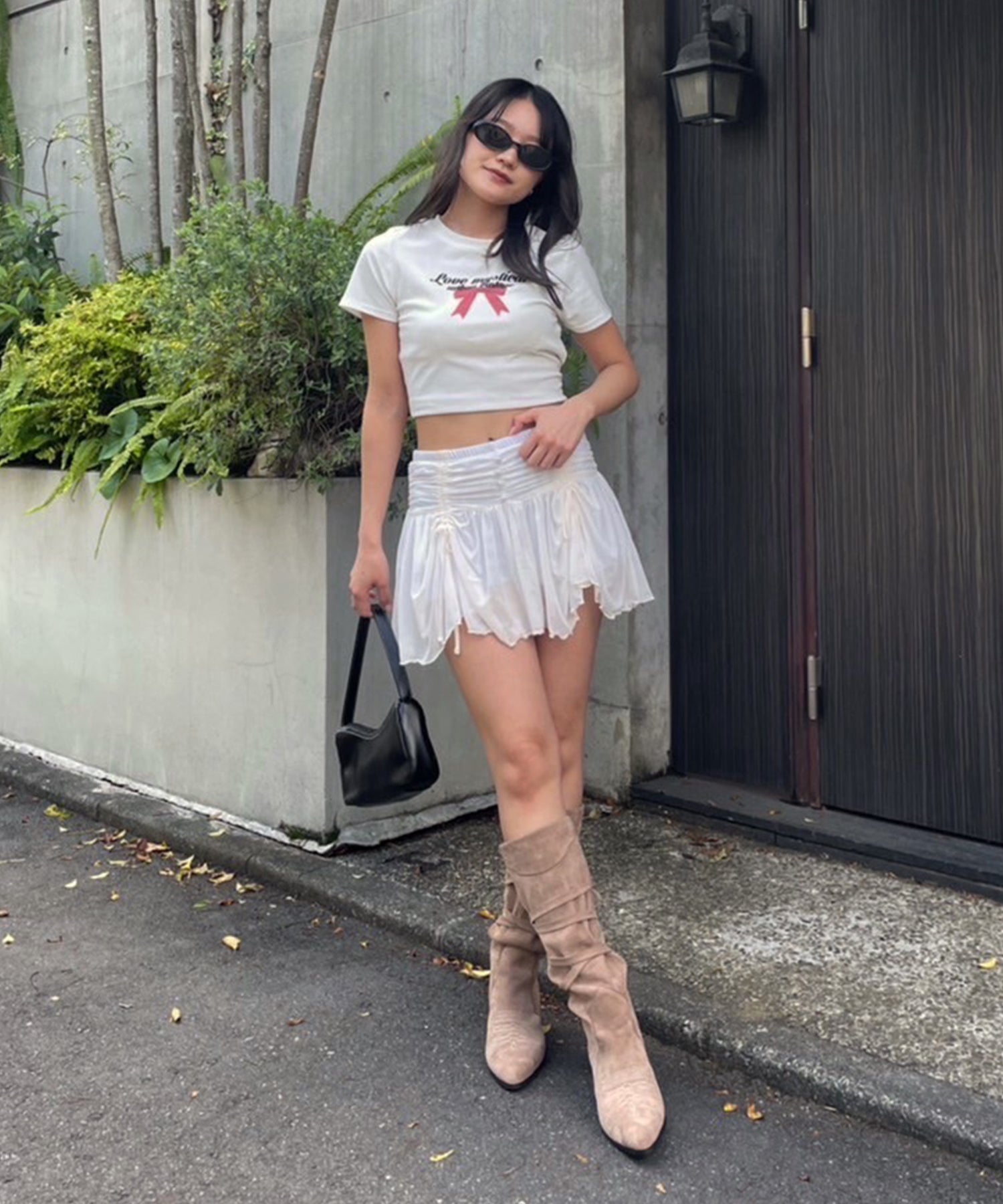 STAFF:153cm/COLOR:WHITE/SIZE:F