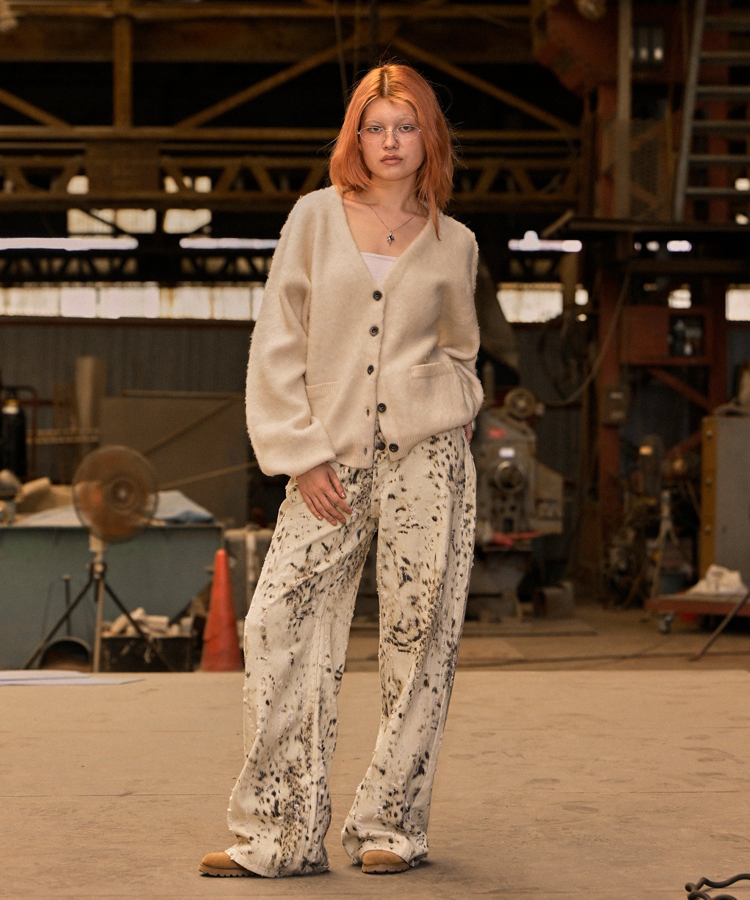 MODEL:170cm/COLOR:IVORY/SIZE:F