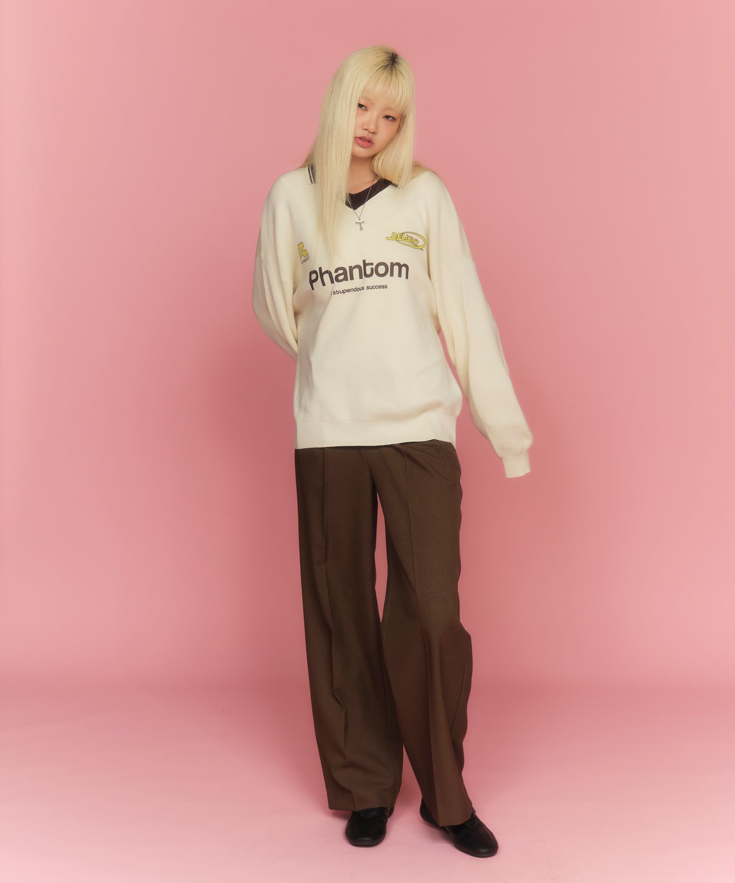 MODEL:174cm/COLOR:IVORY/SIZE:F