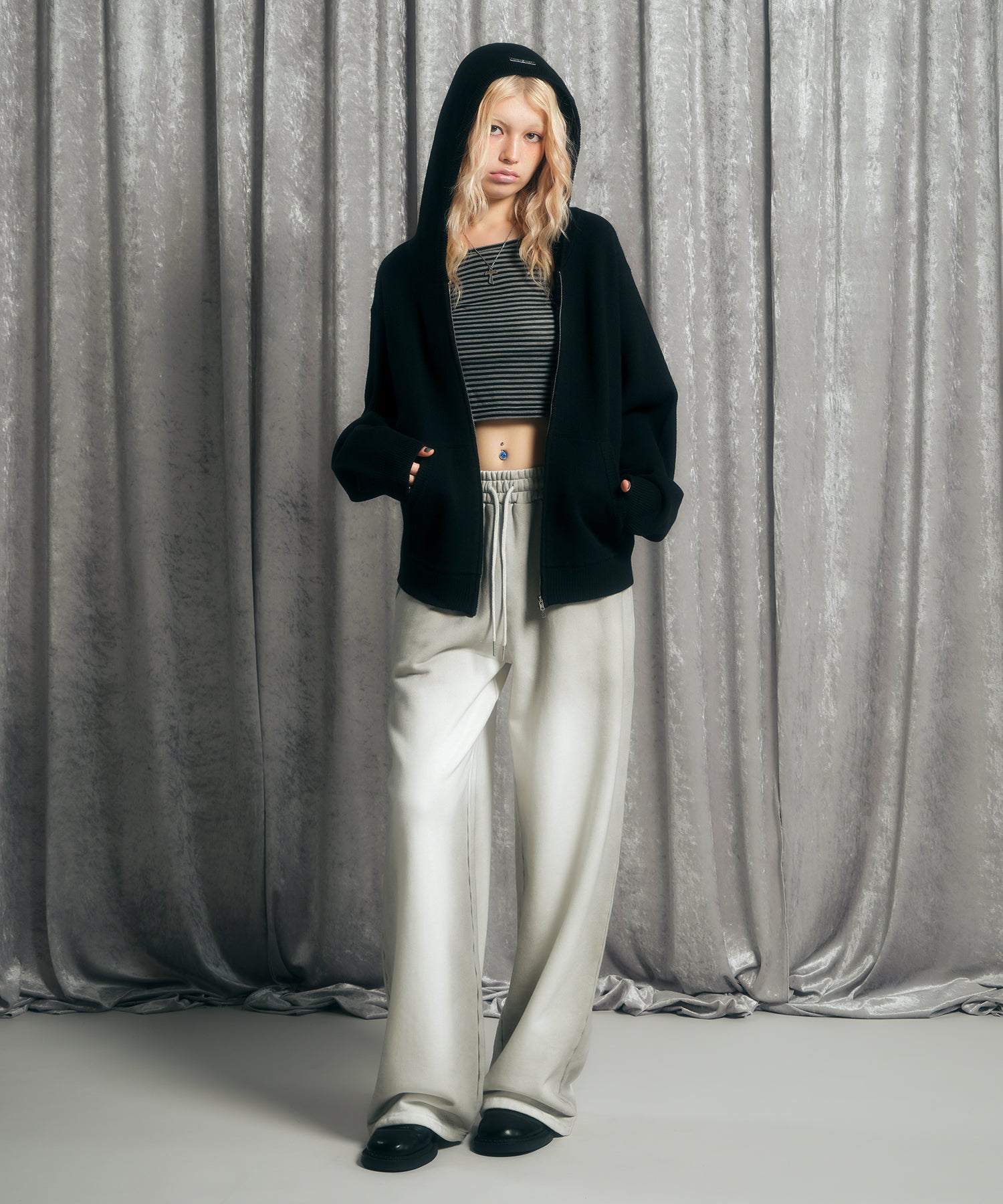 MODEL:170cm/COLOR:IVORY/SIZE:M