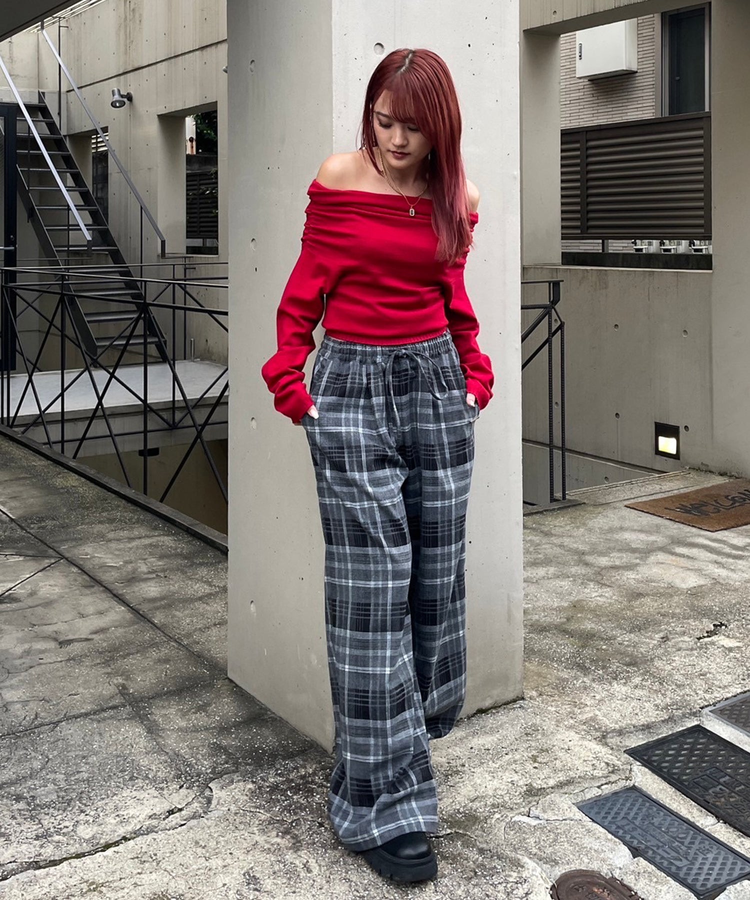 STAFF:153cm/COLOR:GRAY/SIZE:F