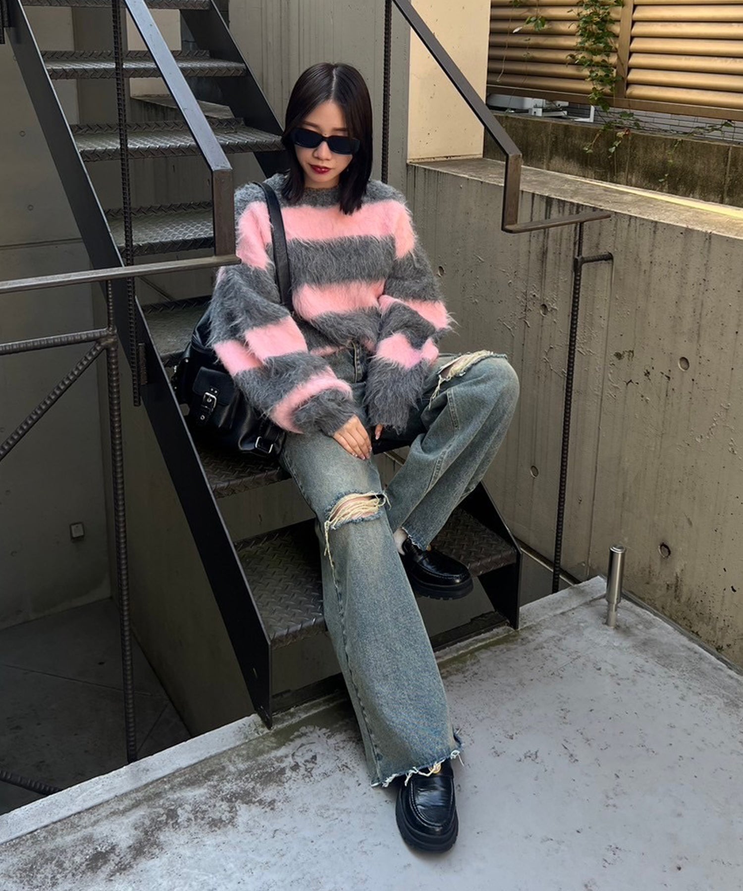 STAFF:160cm/COLOR:BLUE/SIZE:S