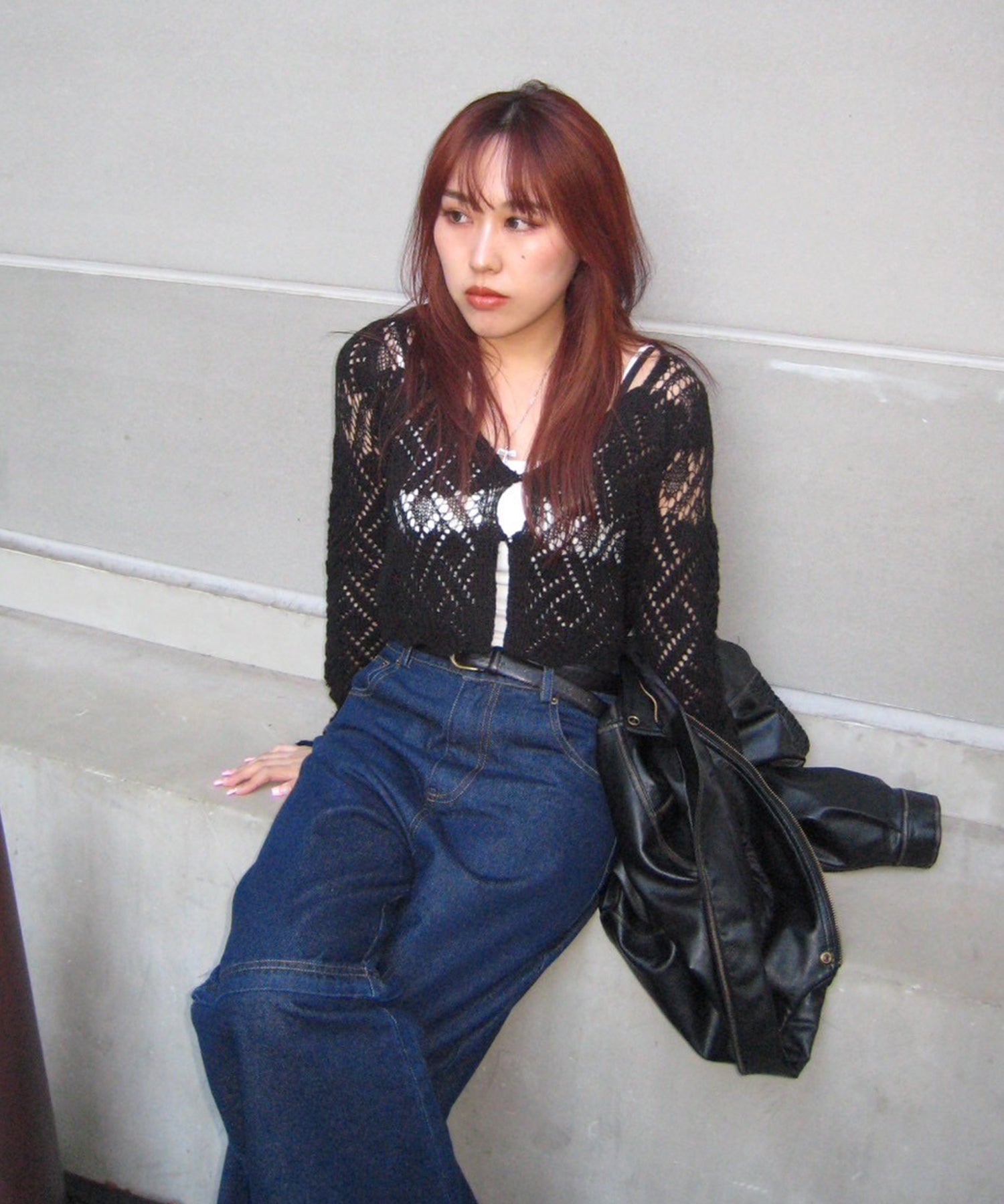 STAFF:158cm/COLOR:BLACK/SIZE:F