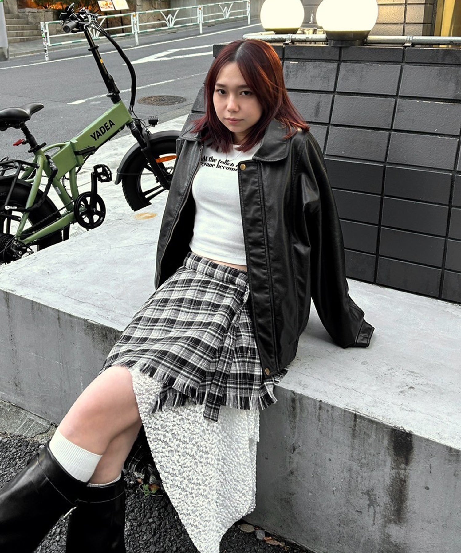 STAFF:159cm/COLOR:WHITE/SIZE:F