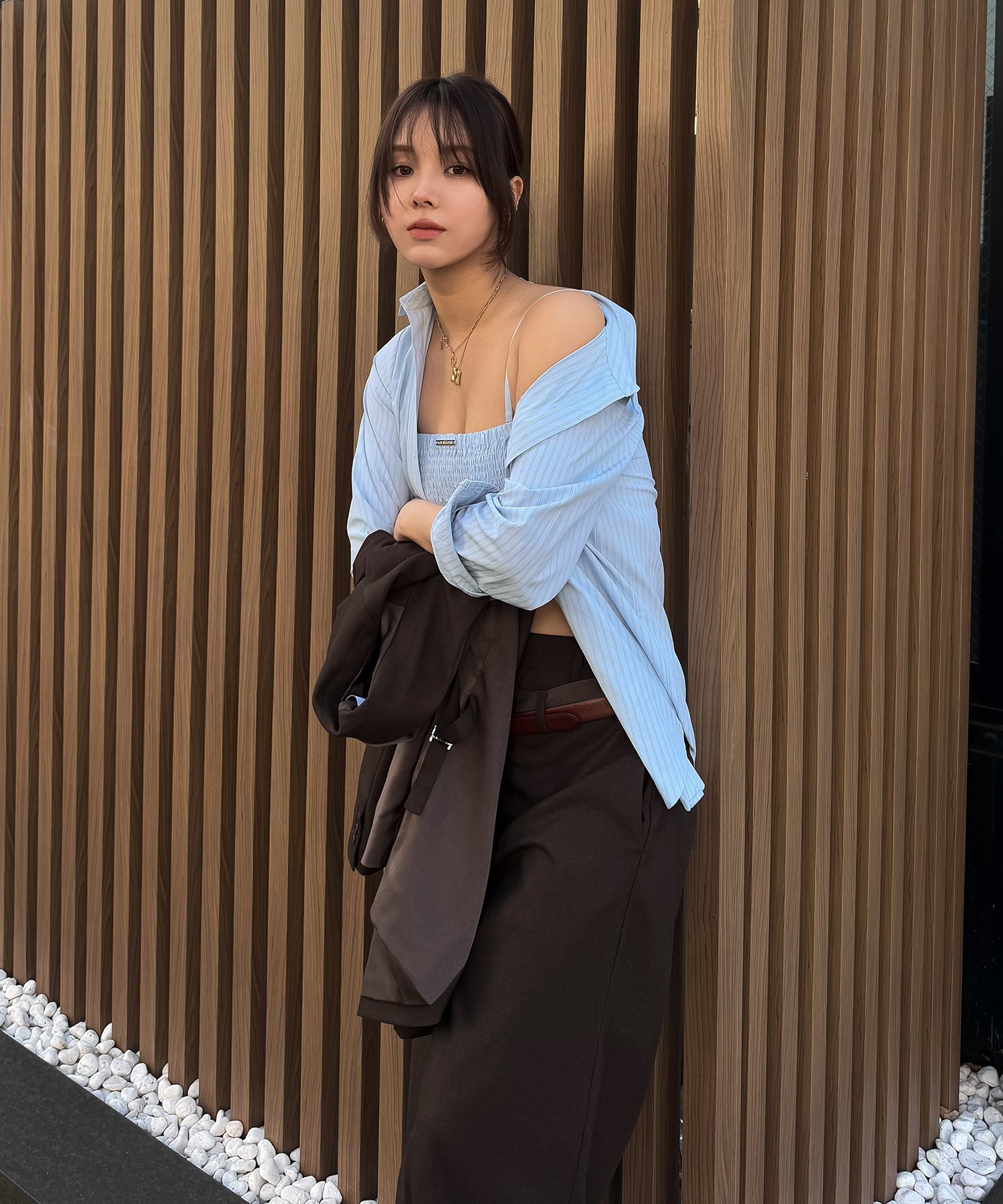 DIRECTOR:161cm/COLOR:BLUE/SIZE:F