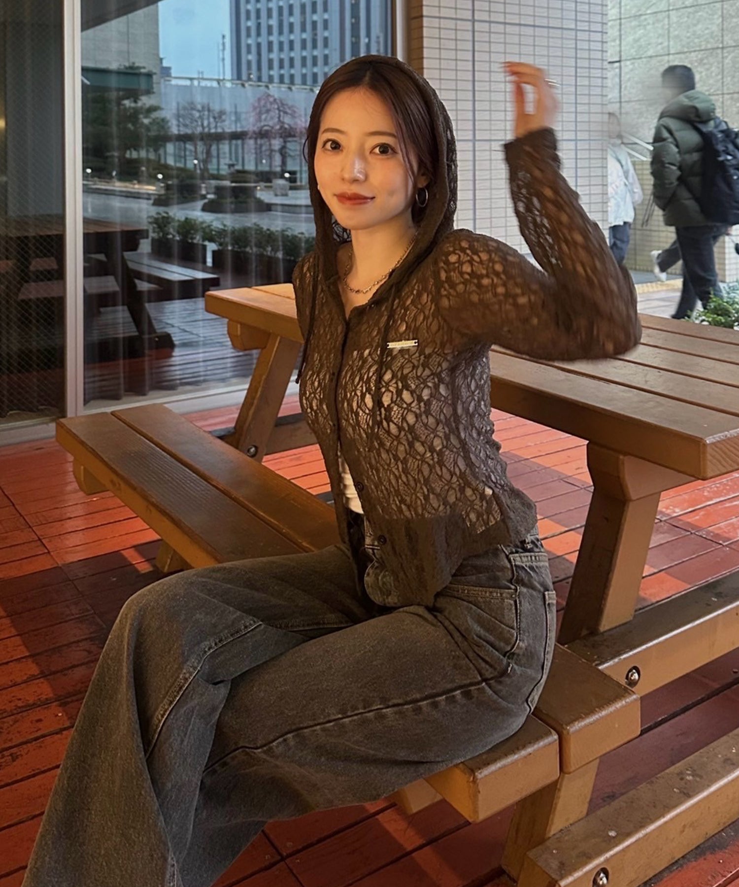 STAFF:153cm/COLOR:BROWN/SIZE:F